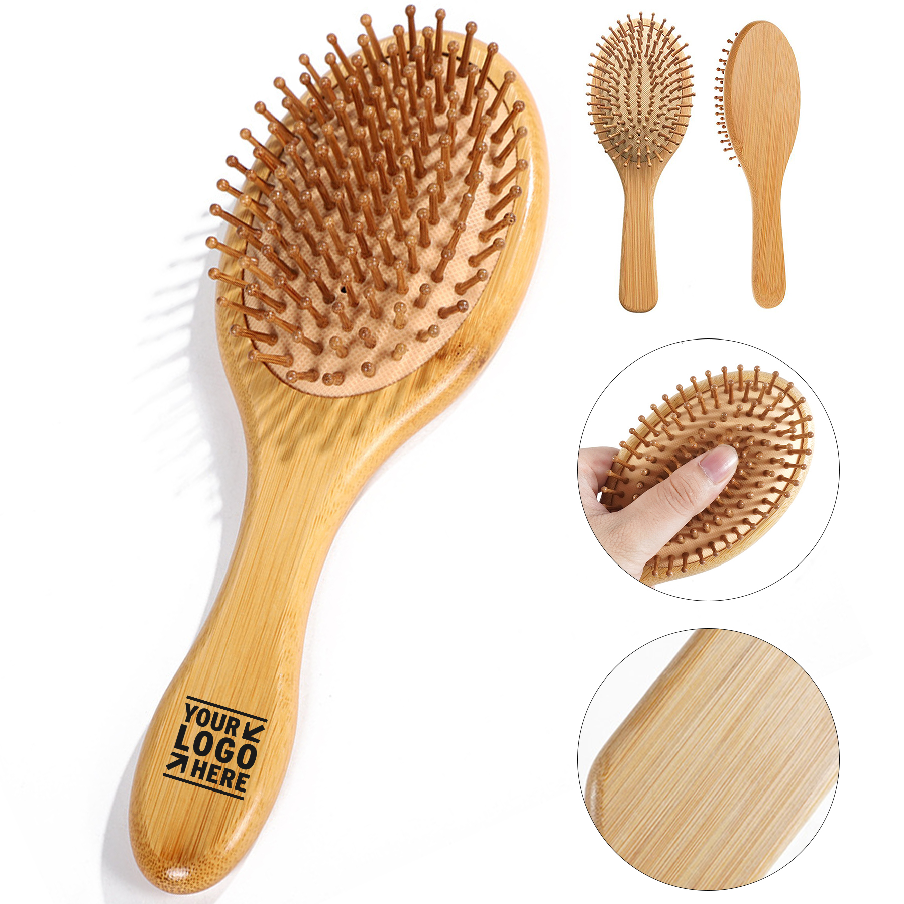 Natural Bamboo Hair Brush