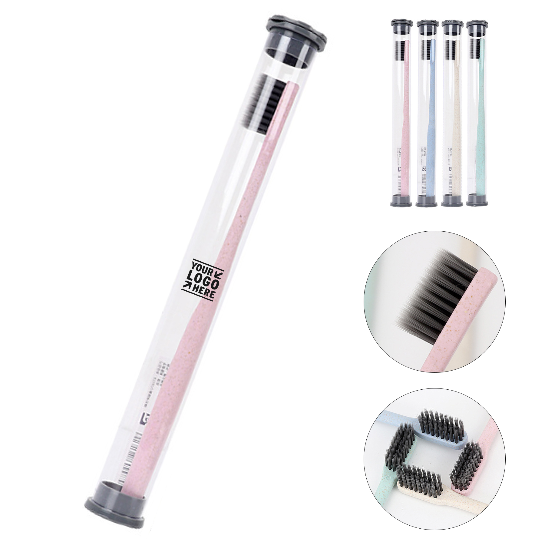 Eco-Friendly Wheat Straw Toothbrush