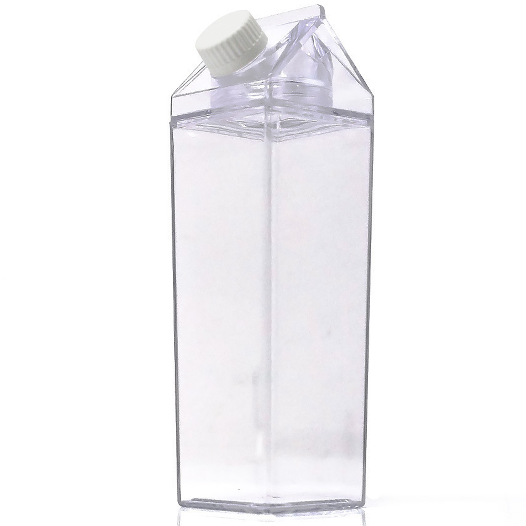 Clear Plastic Beverage Container 2