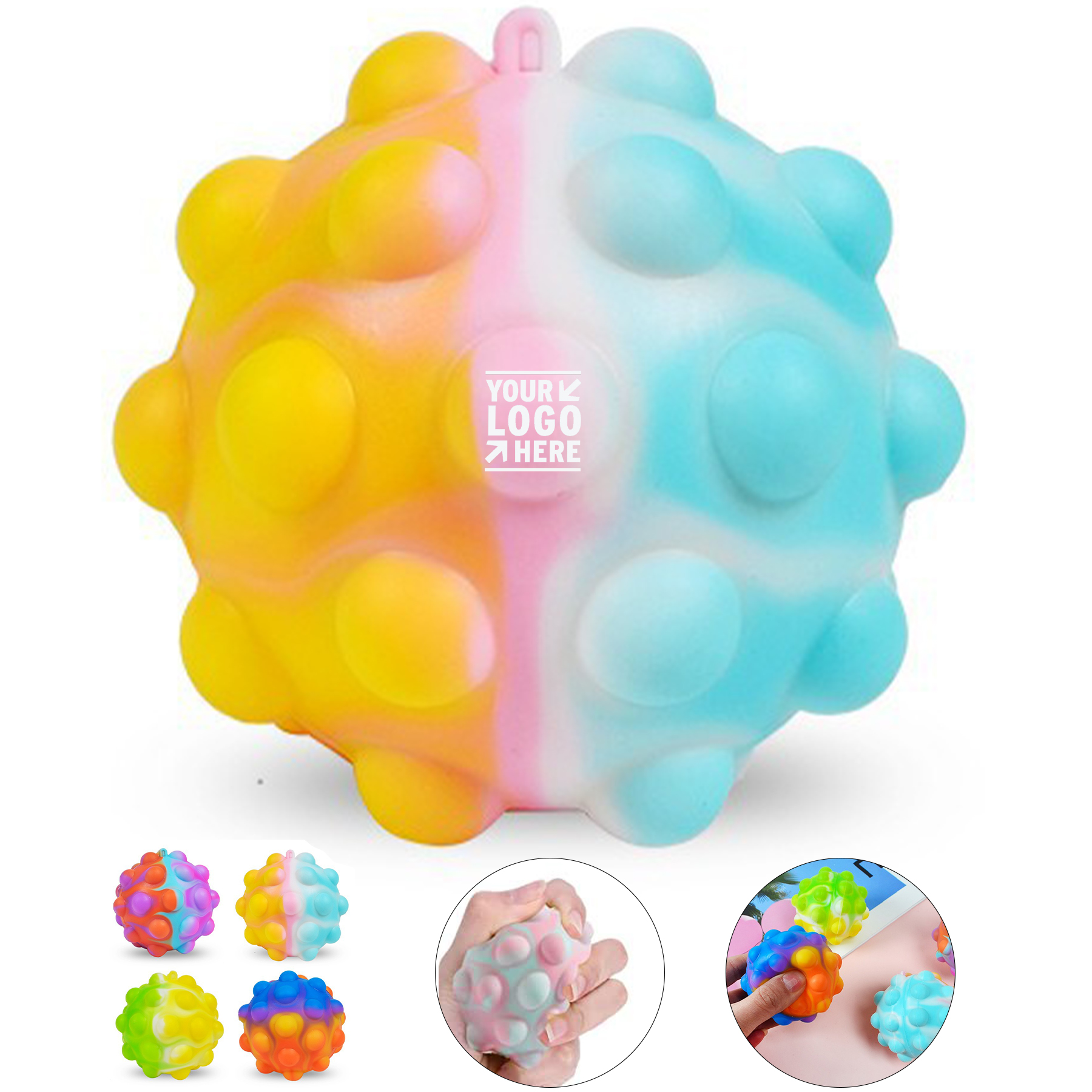 3D Stress Relief Bubble Popper Toy