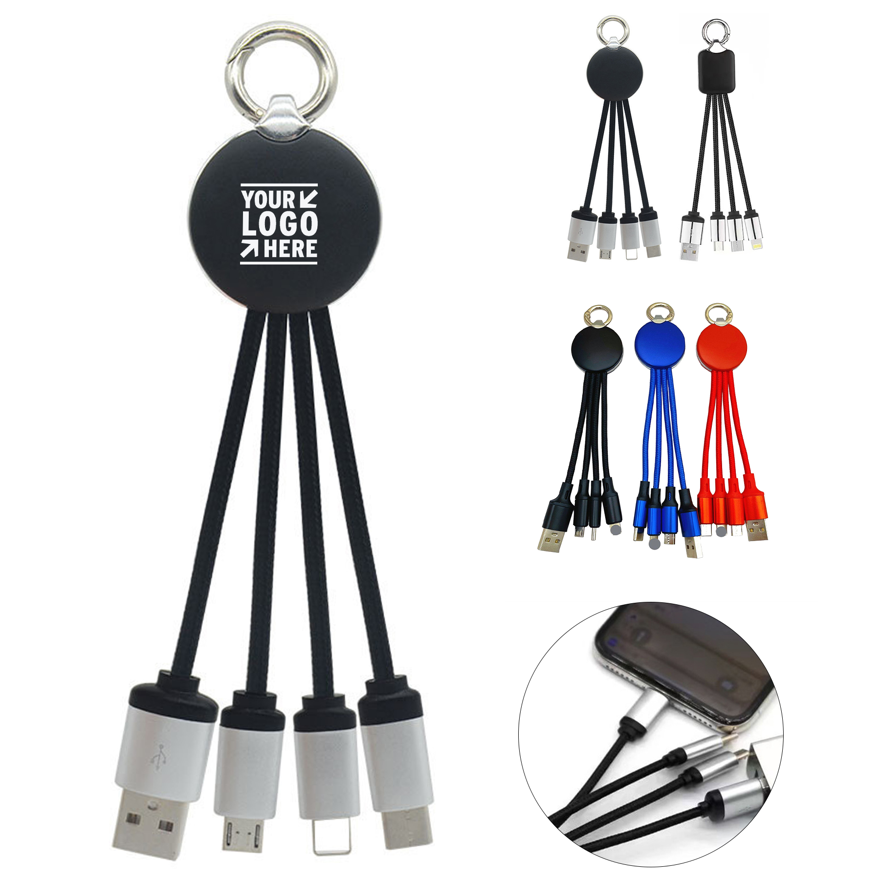 Multi-Device Charging Clip