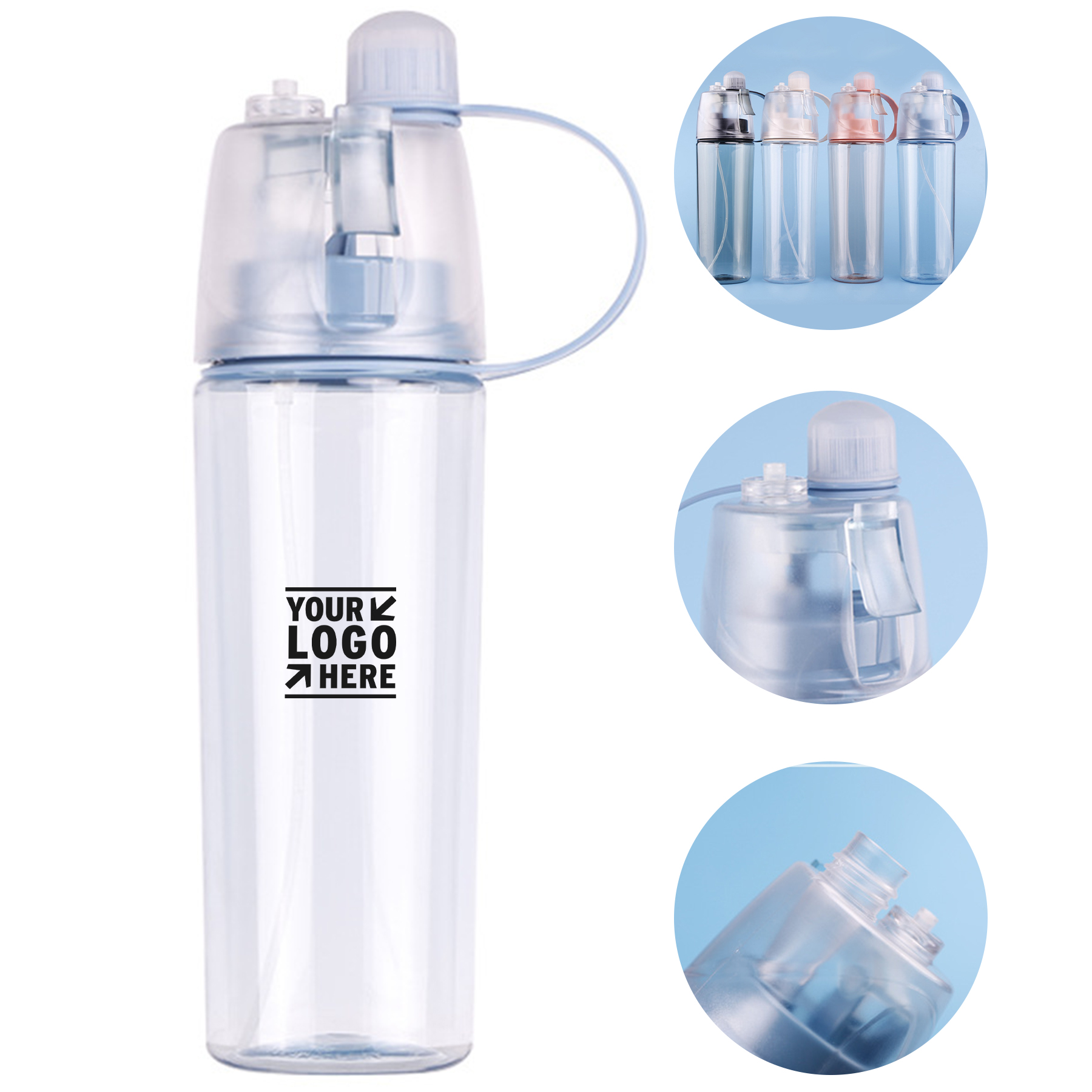 Hydration Bottle with Dual Function