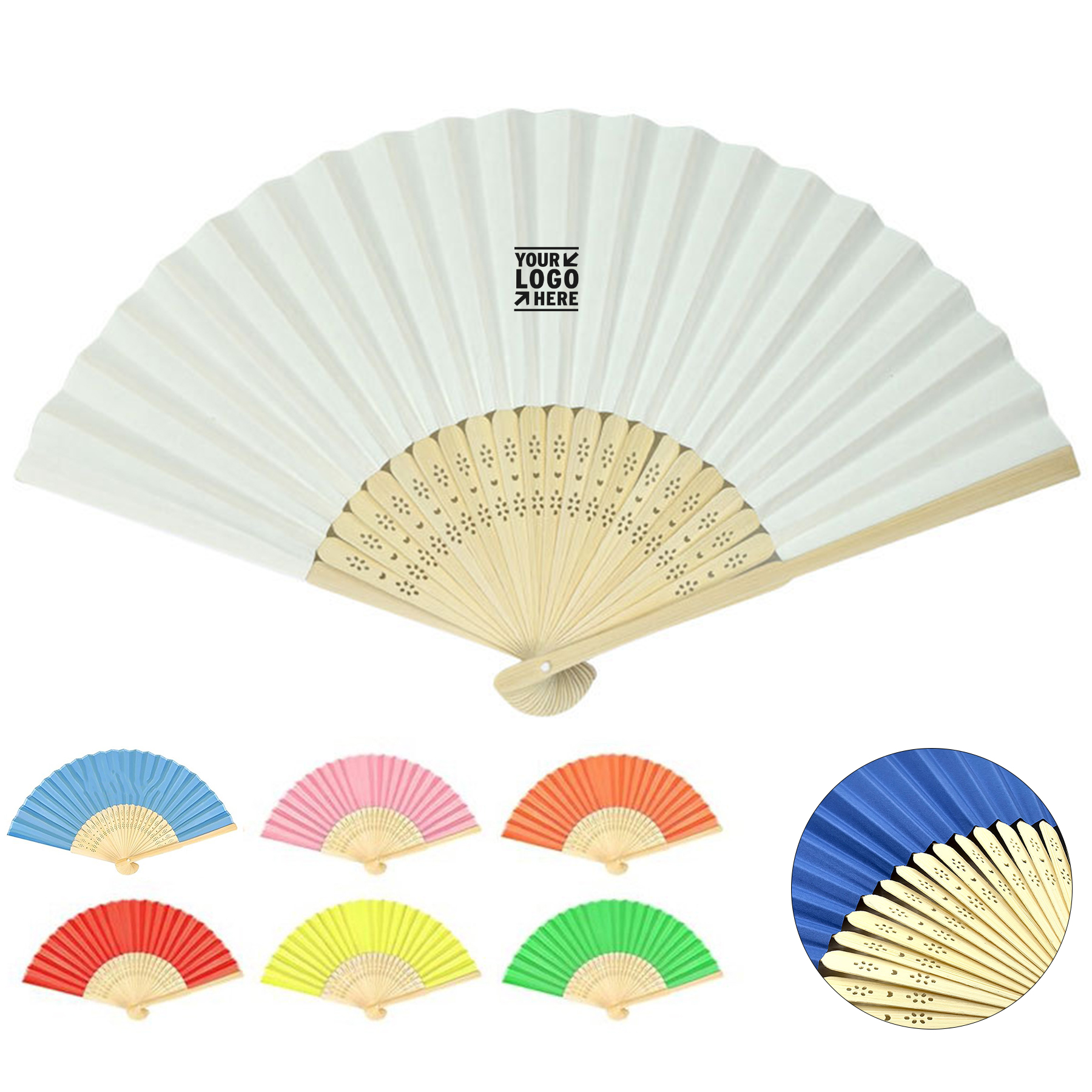 Eco-Friendly Bamboo Hand Fan