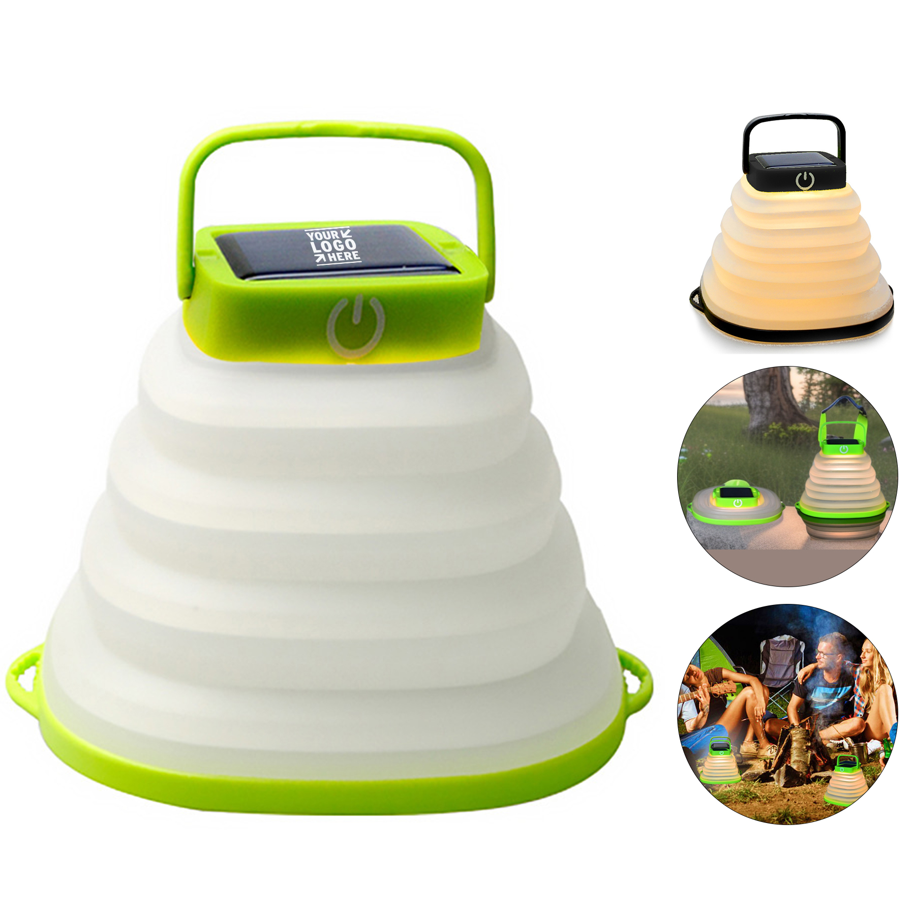 Portable Solar-Powered Camping Light