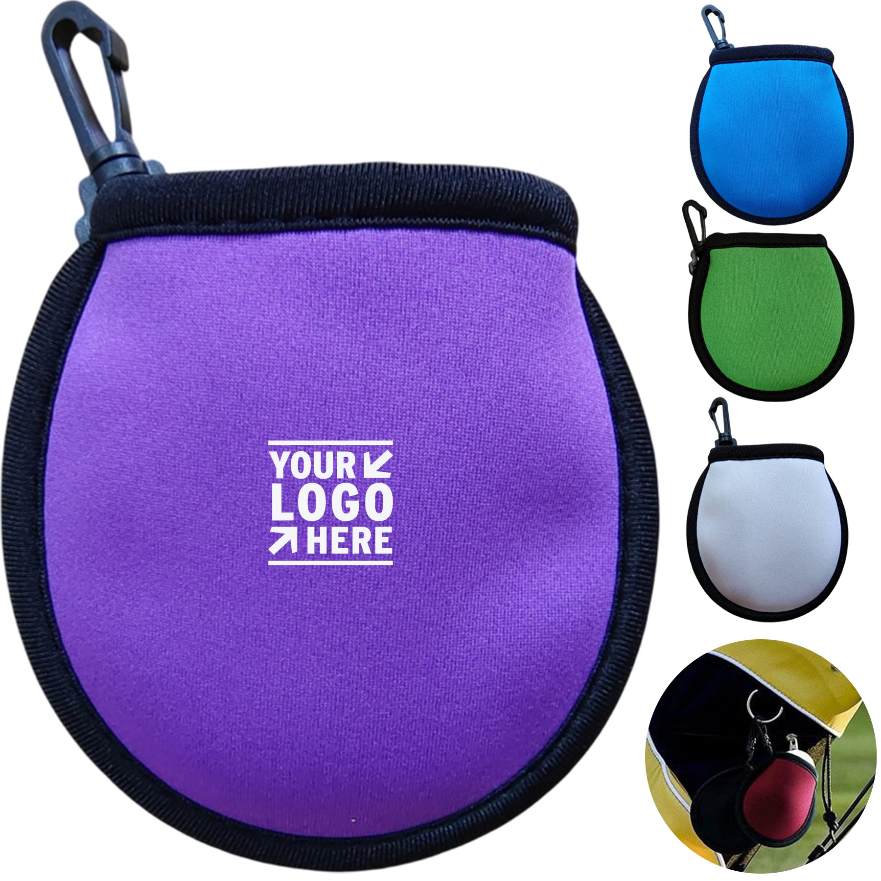 Golf Ball Cleaning Pouch