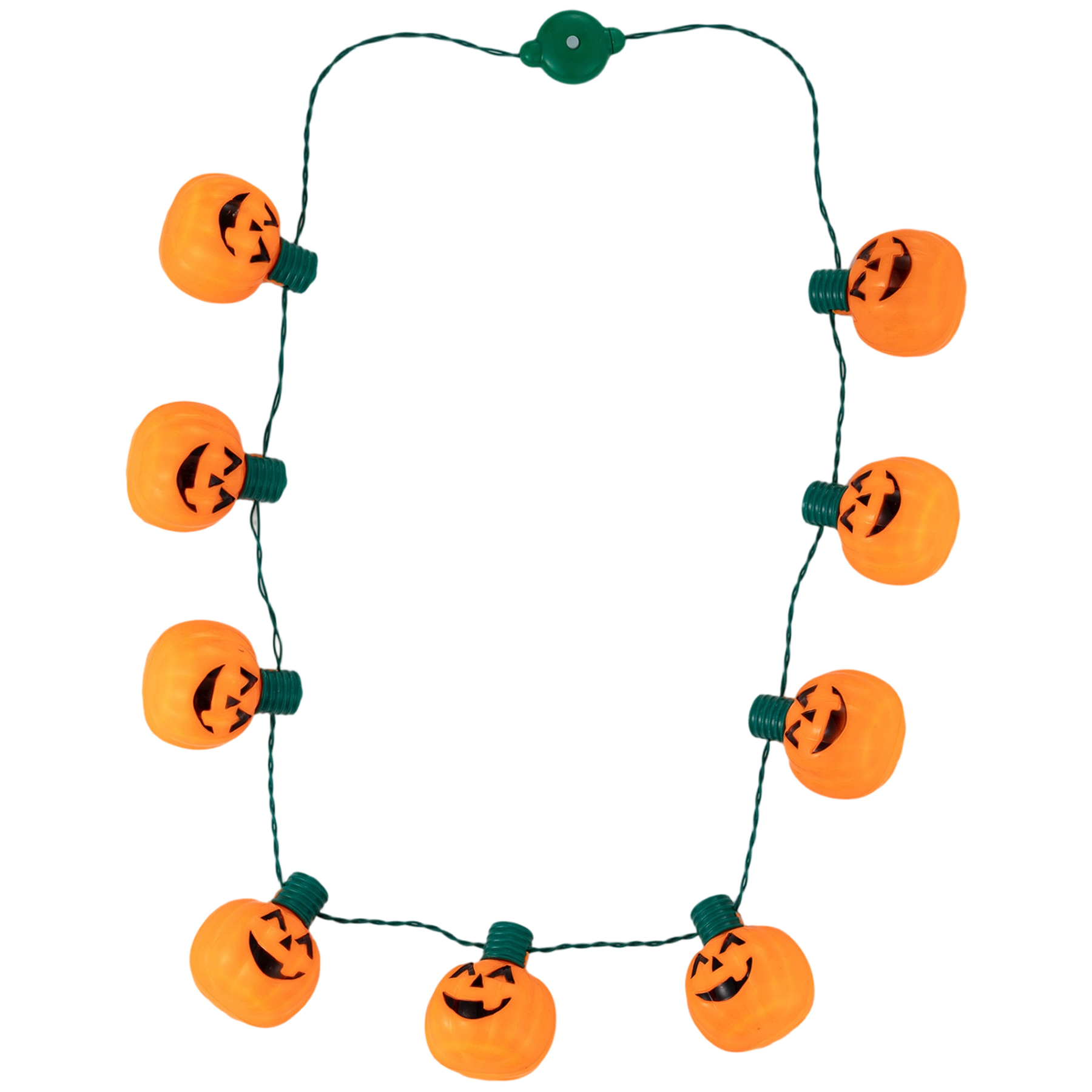 Glowing Pumpkin Pendant 2
