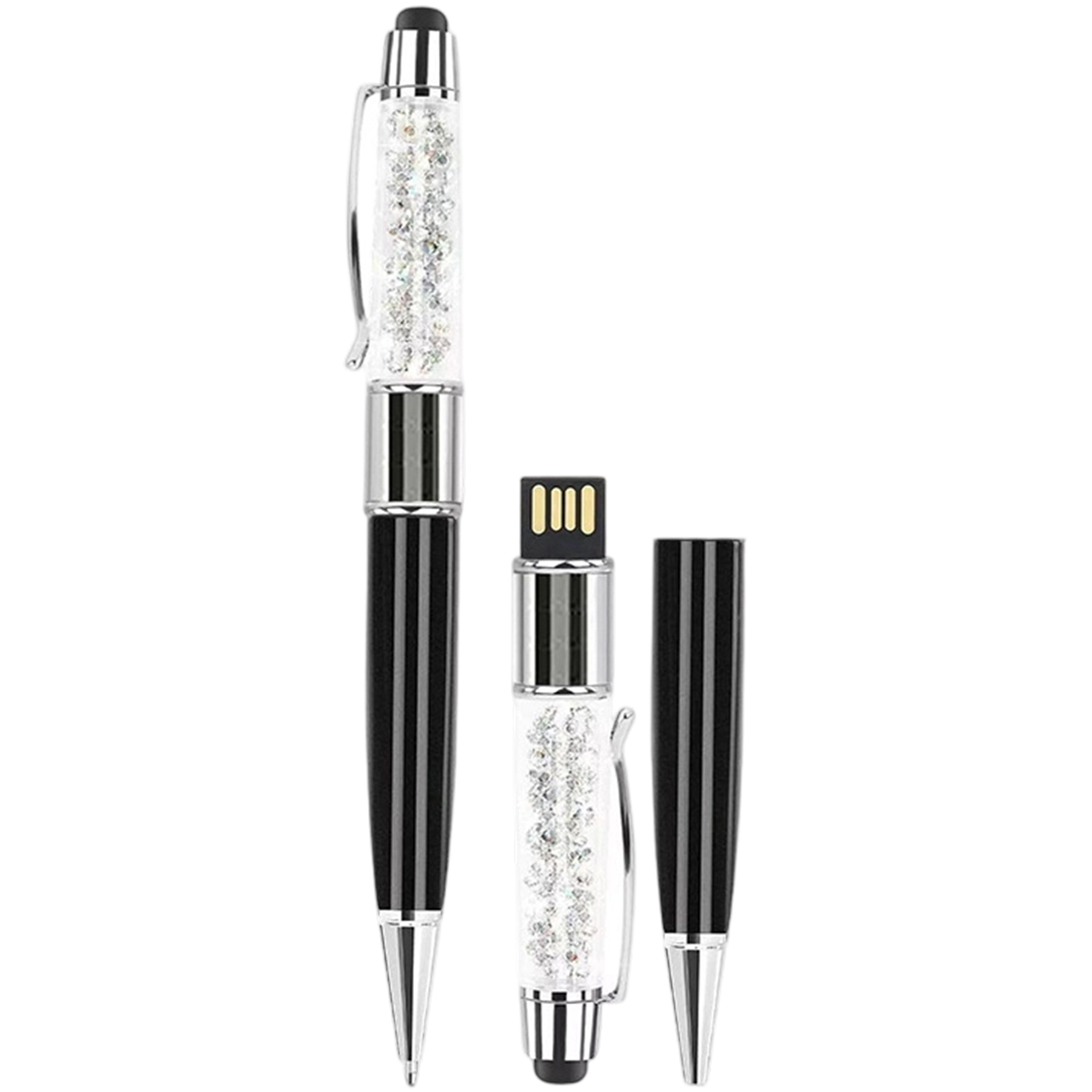 Elegant Crystal Multi-Function Writing Tool 2
