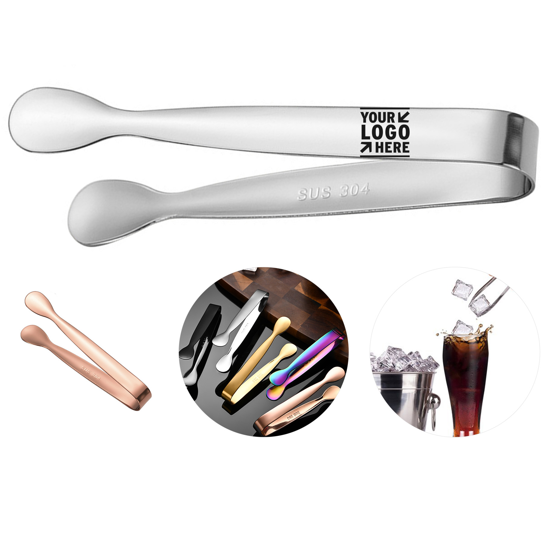 Compact Kitchen Tongs