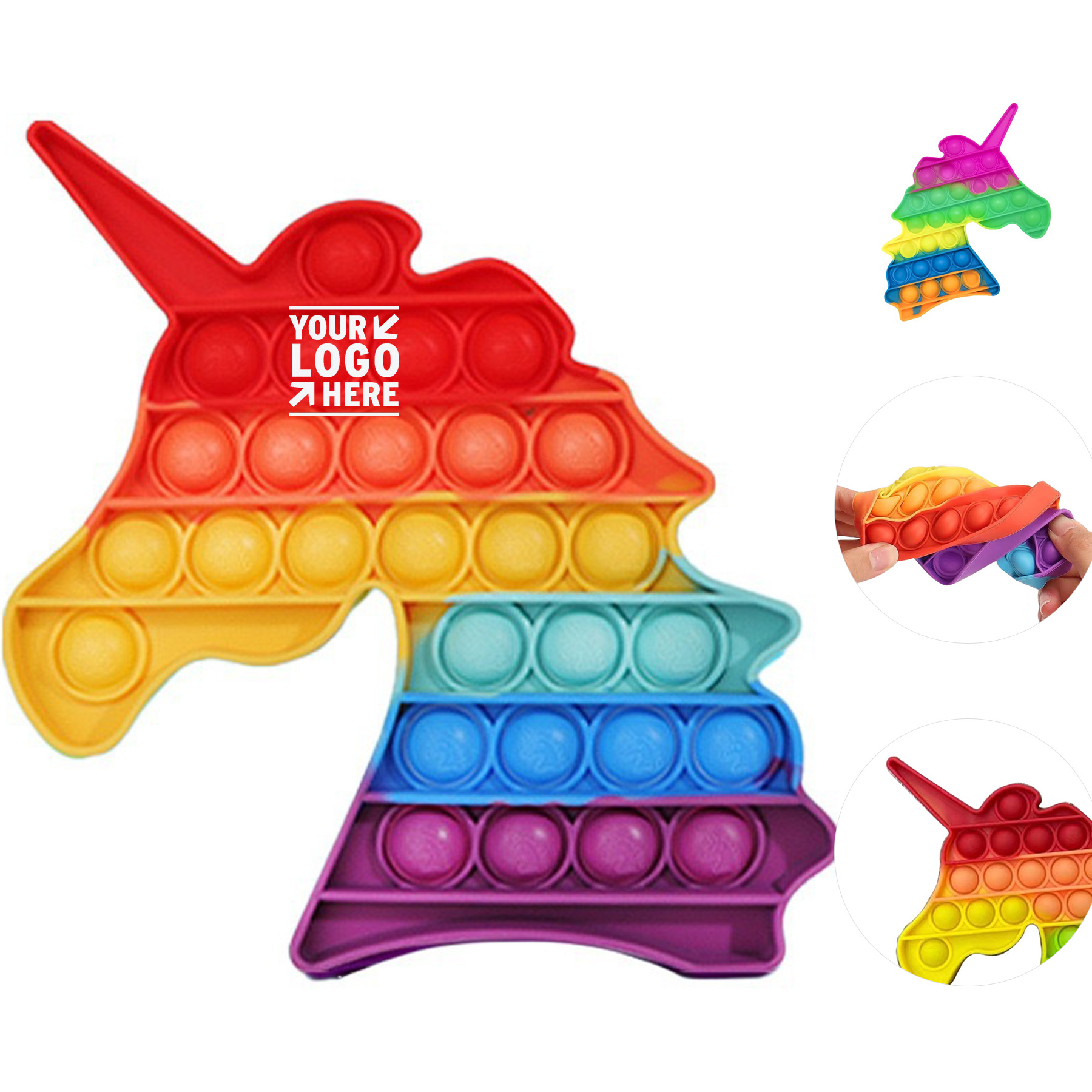 Rainbow Bubble Popper Toy