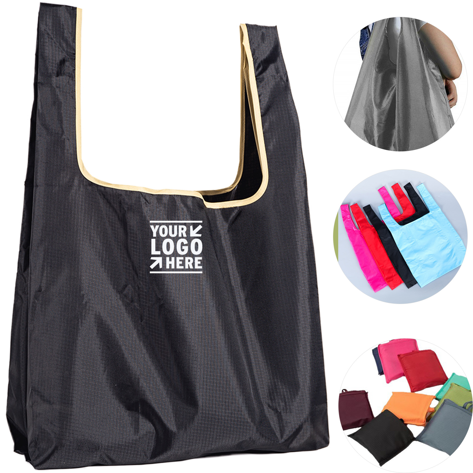 Compact Foldable Tote Bag