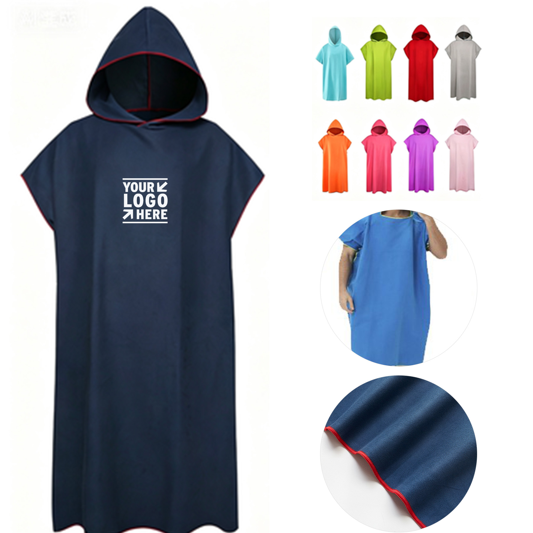 Coastal Change Robe with Hood