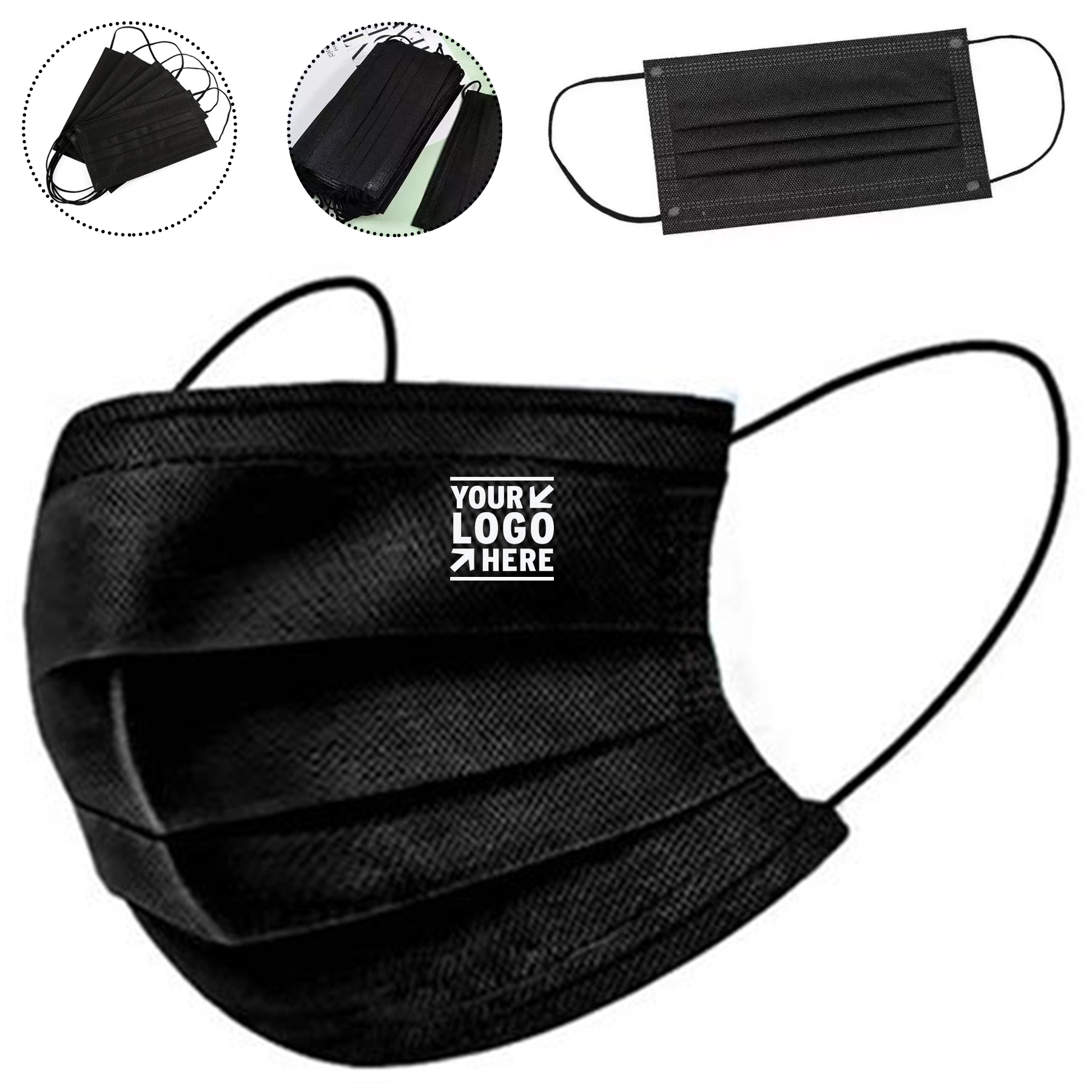 Triple-Layer Protective Face Covering