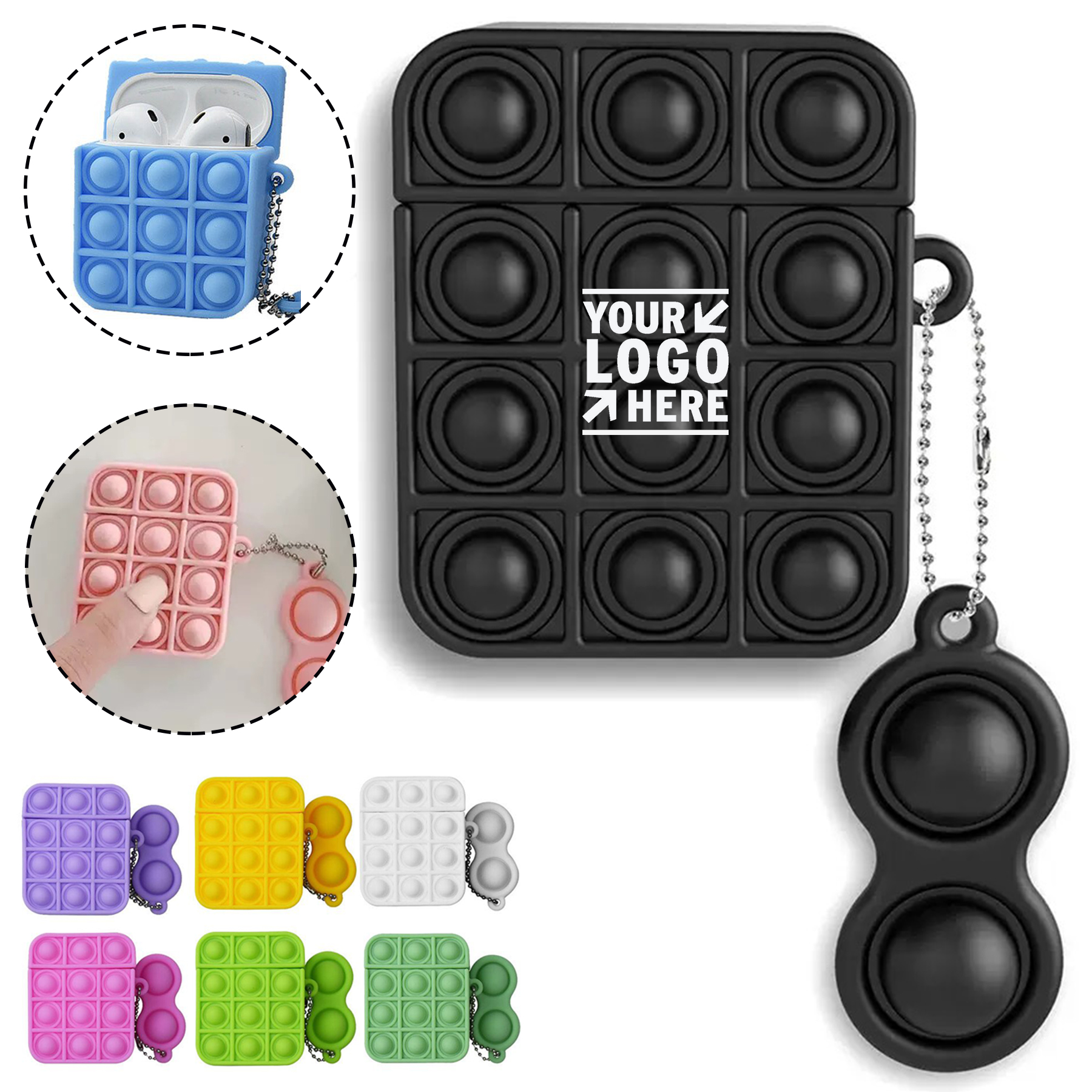 Sensory Bubble Fidget Earphone Protector