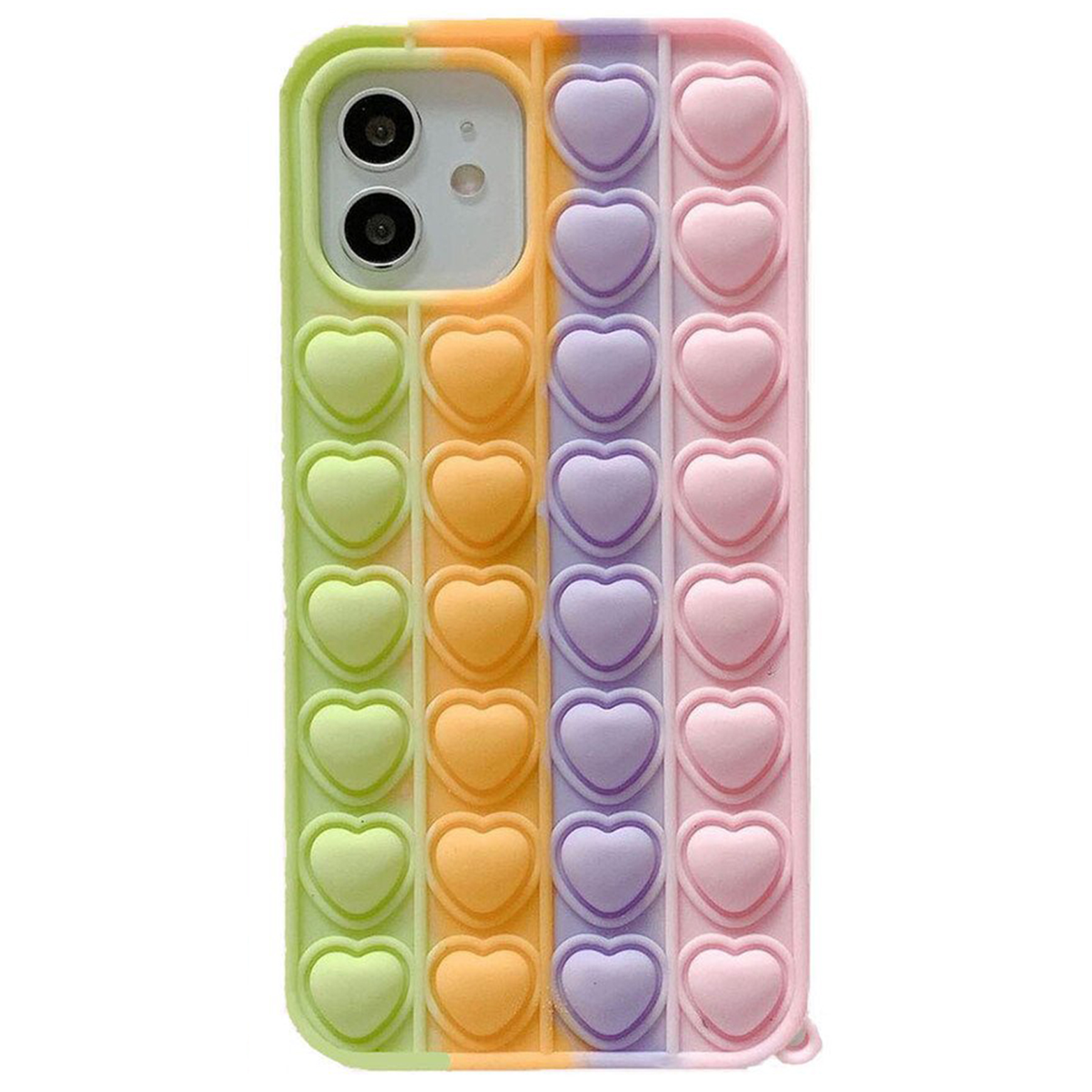 Stress Relief Phone Case with Pop Bubbles 2