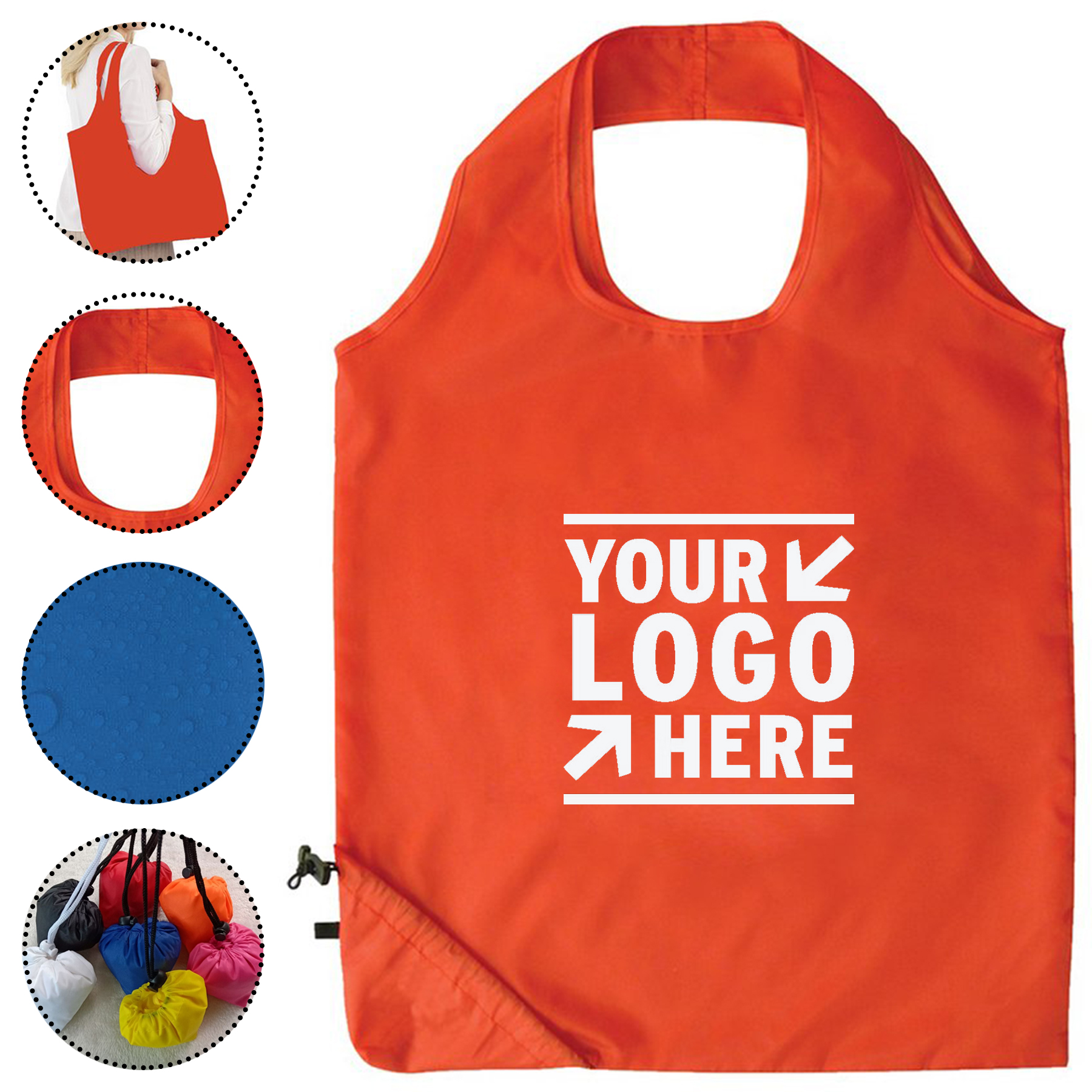 Heart-Shaped Collapsible Carry-All