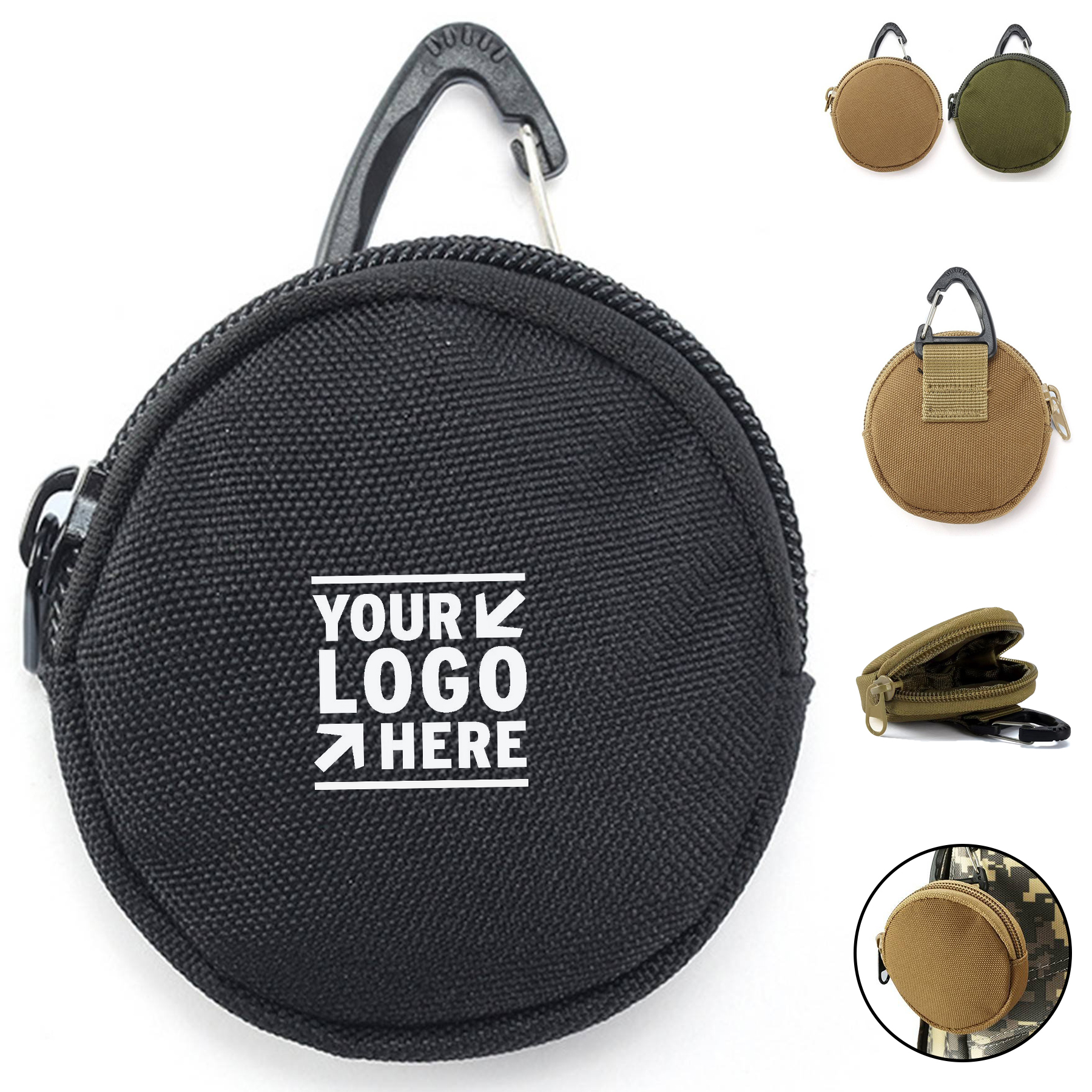 Portable Outdoor Key Organizer with Clip