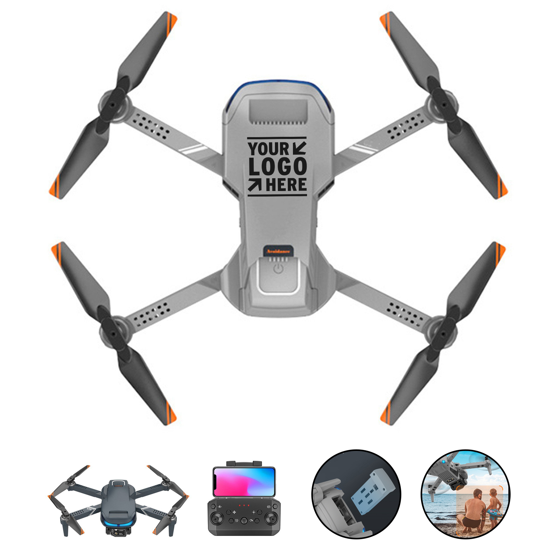 Compact Aerial Camera Drone