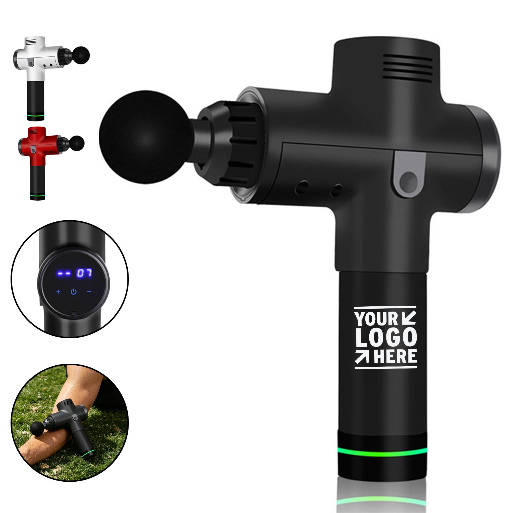 Portable Deep Tissue Percussion Massager