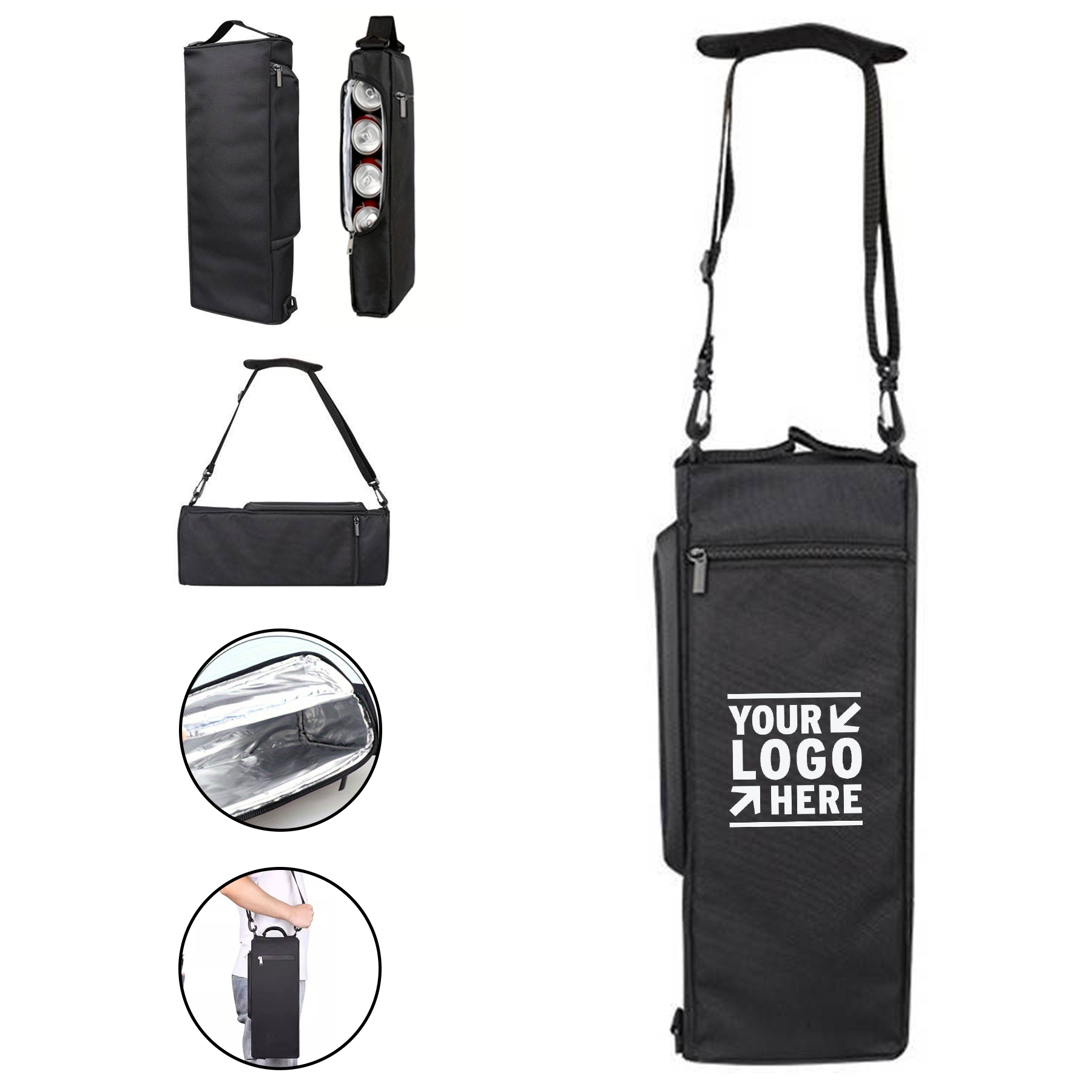 Portable Insulated Beverage Carrier