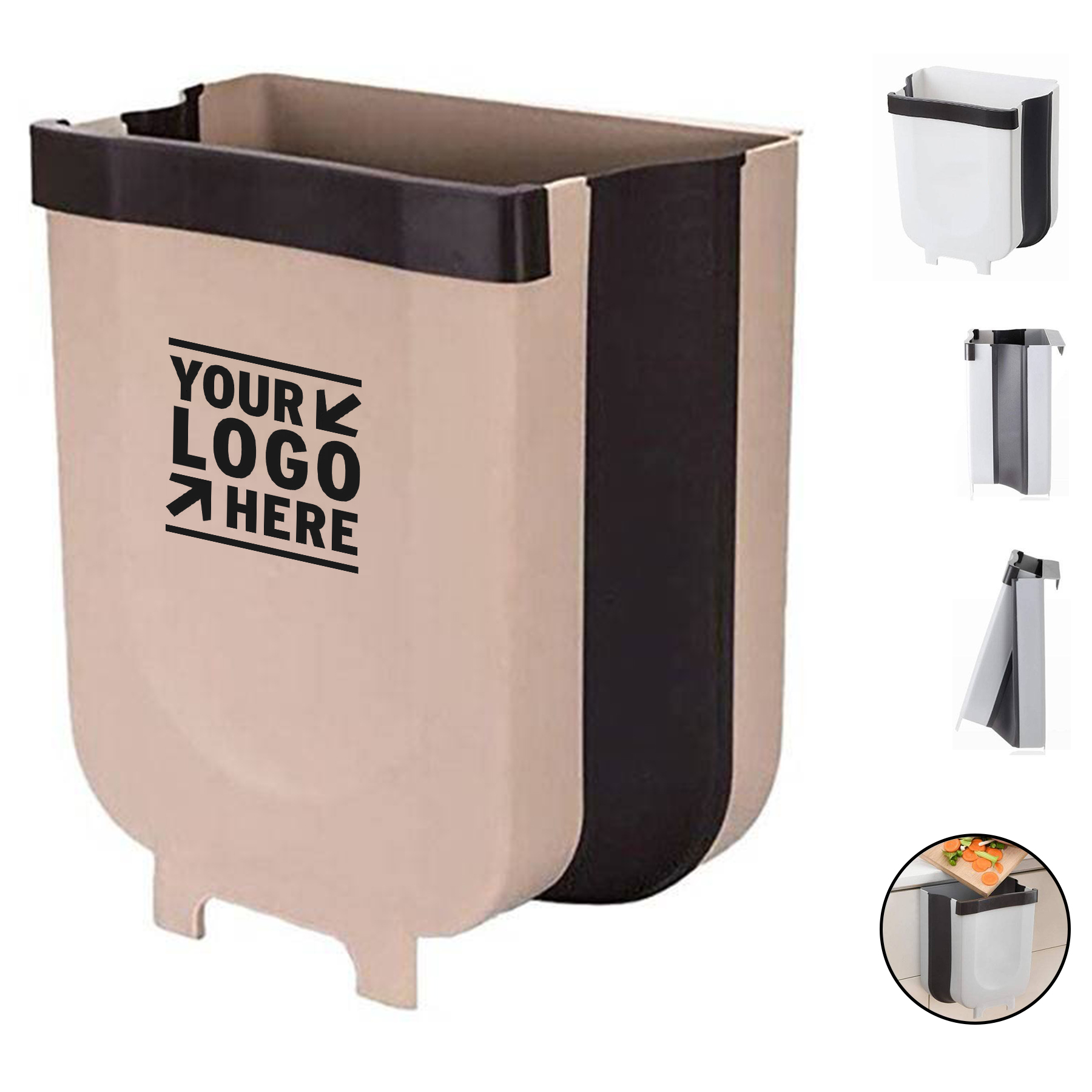 Compact Collapsible Waste Bin