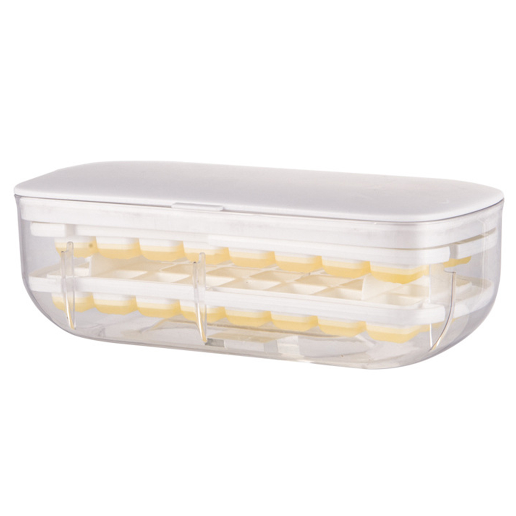 Dual Ice Cube Molds with Lid and Storage Box 2