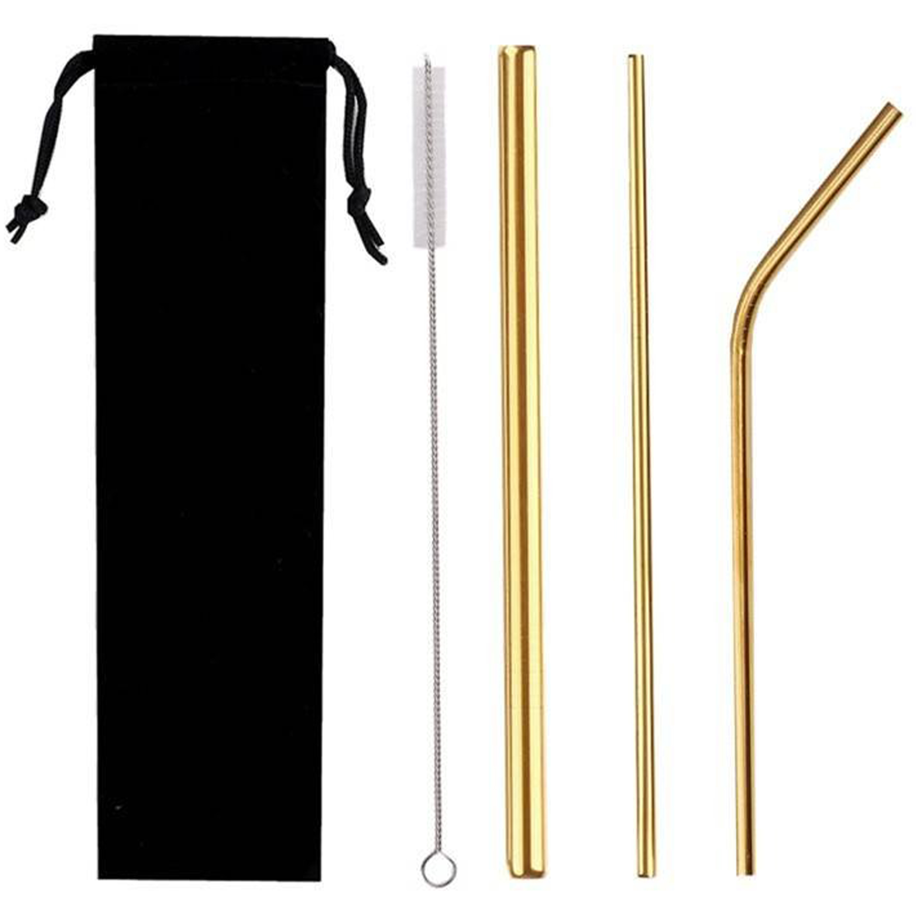 Eco-Friendly Reusable Straw Kit 2