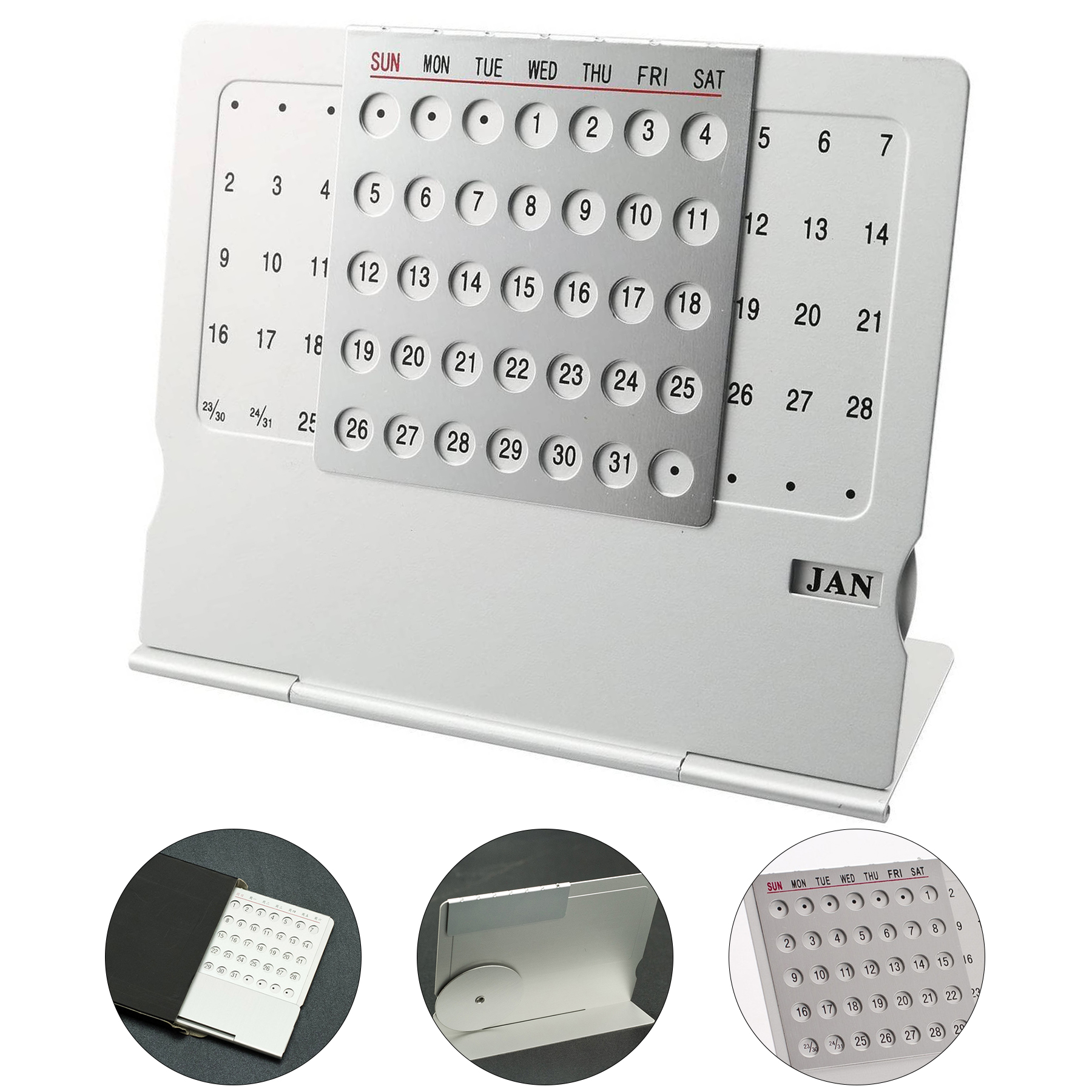 Elegant Metal Calendar
