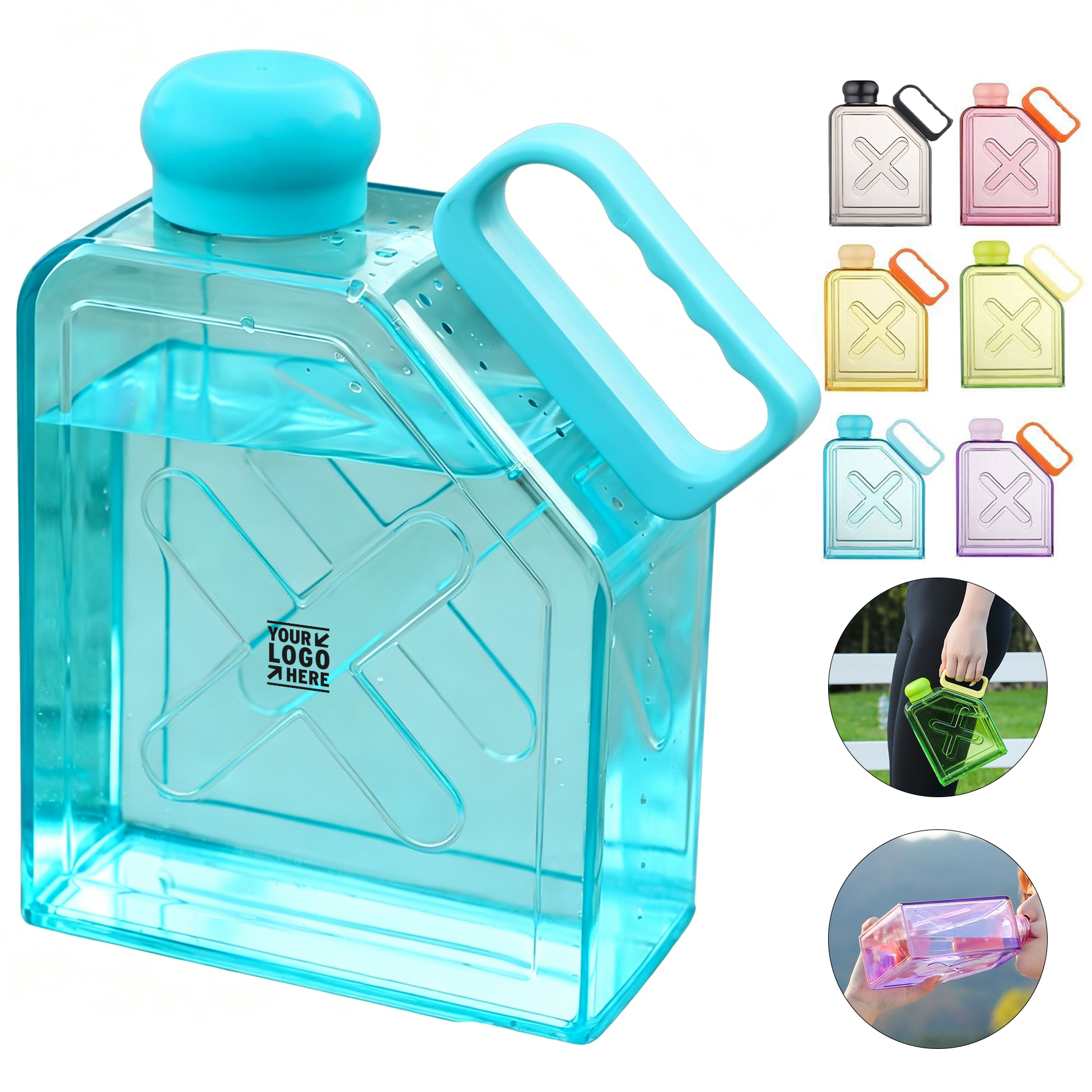 Large Capacity Sports Water Bottle