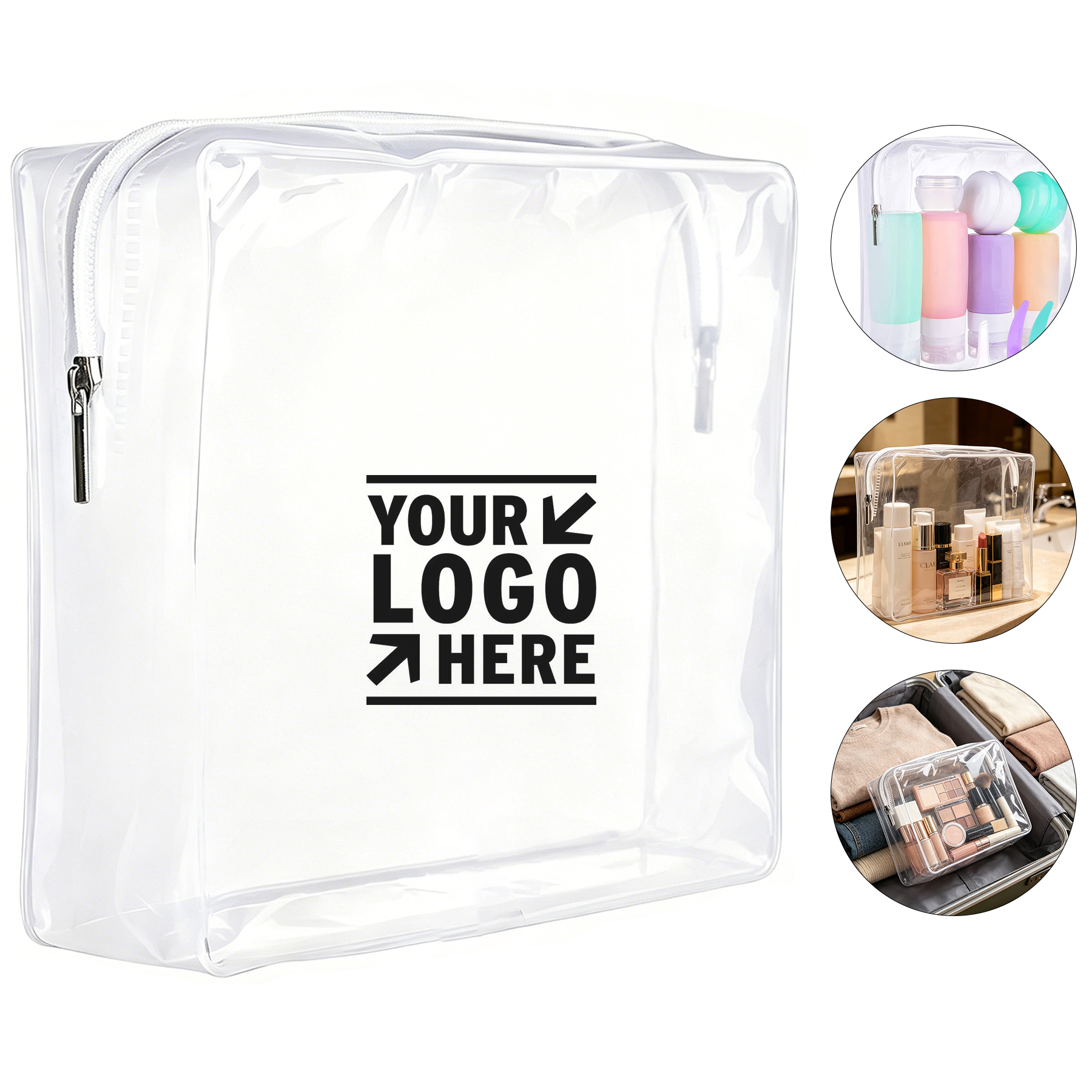 Portable Silicone Travel Bottle Set