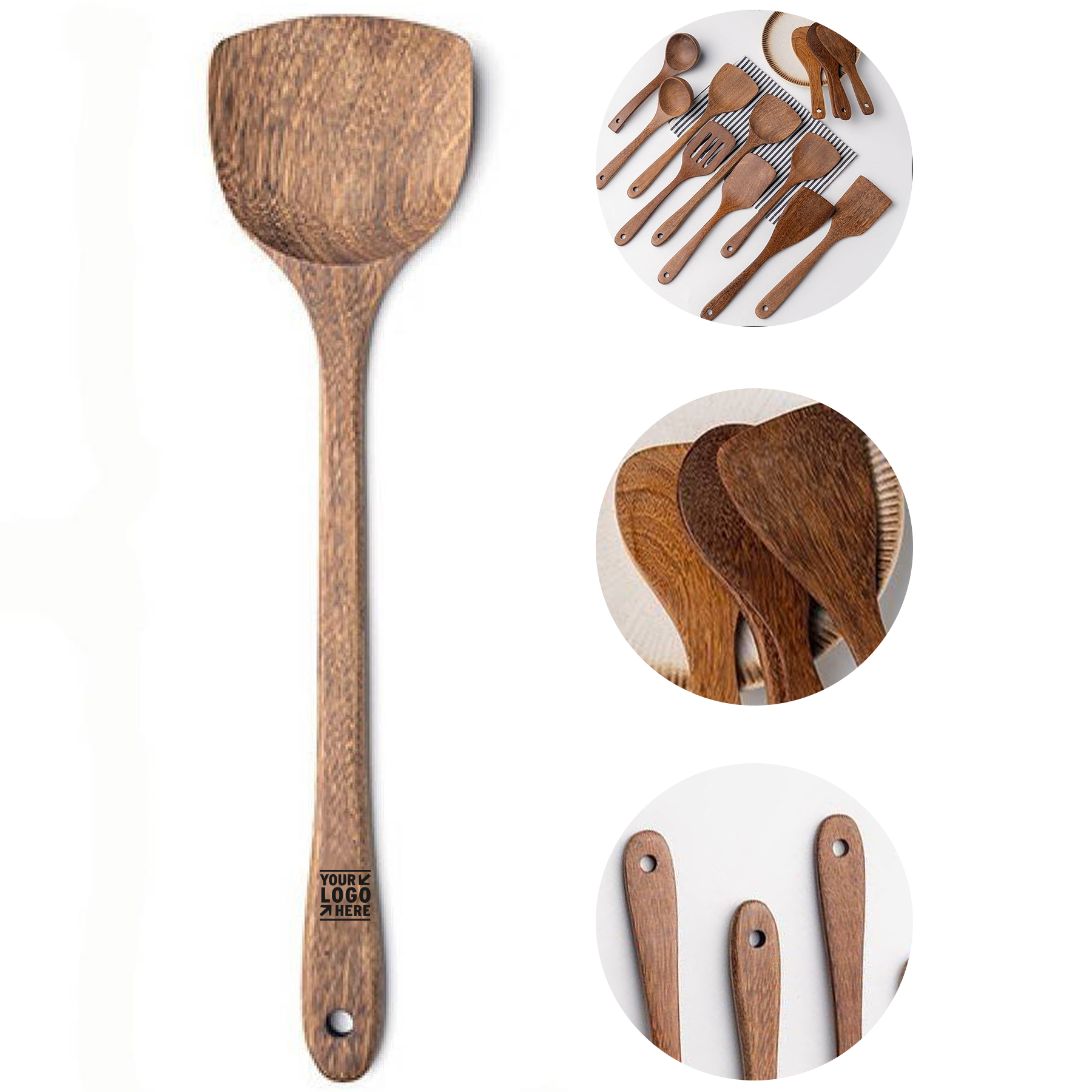 Natural Wood Kitchen Utensil