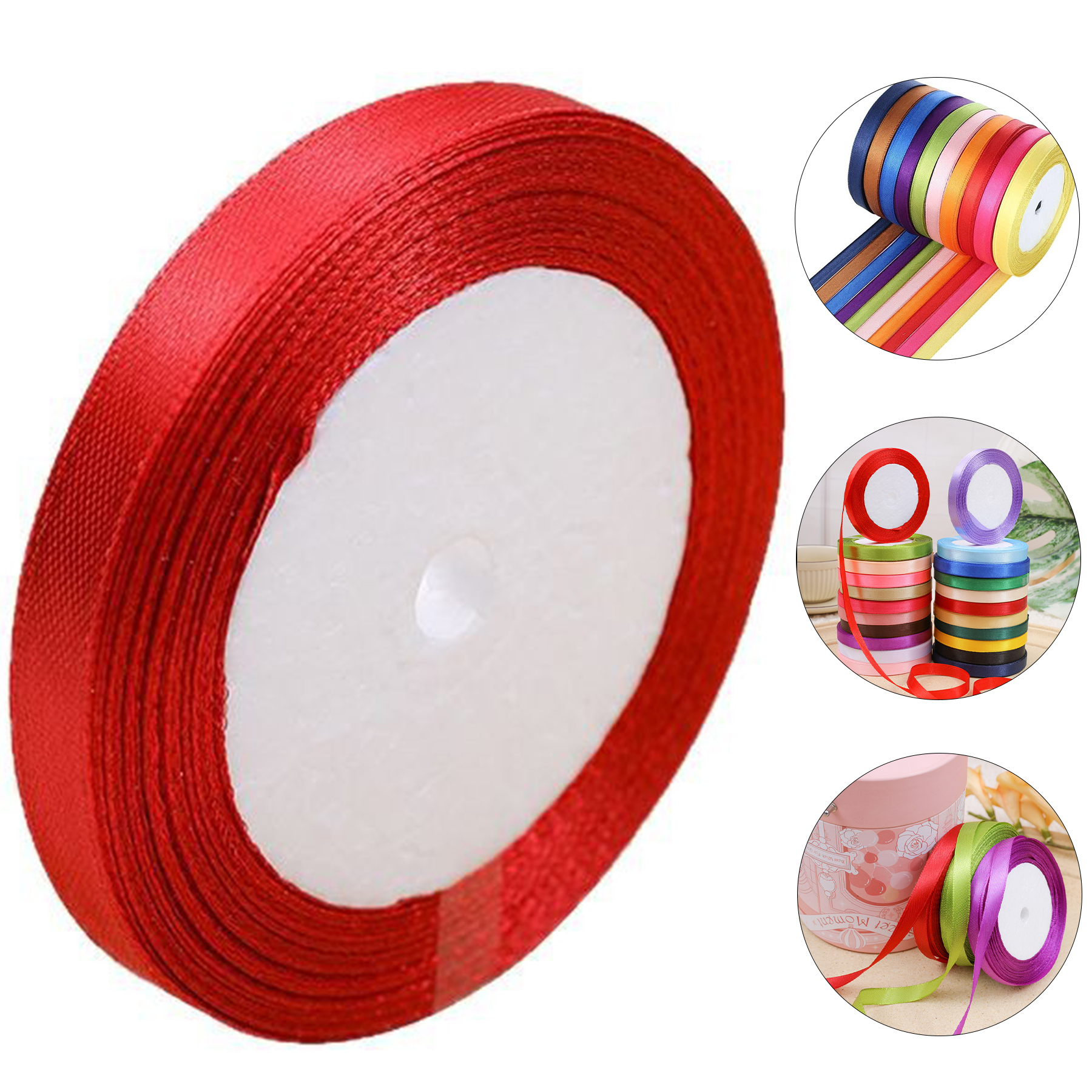 Elegant Satin Craft Ribbon