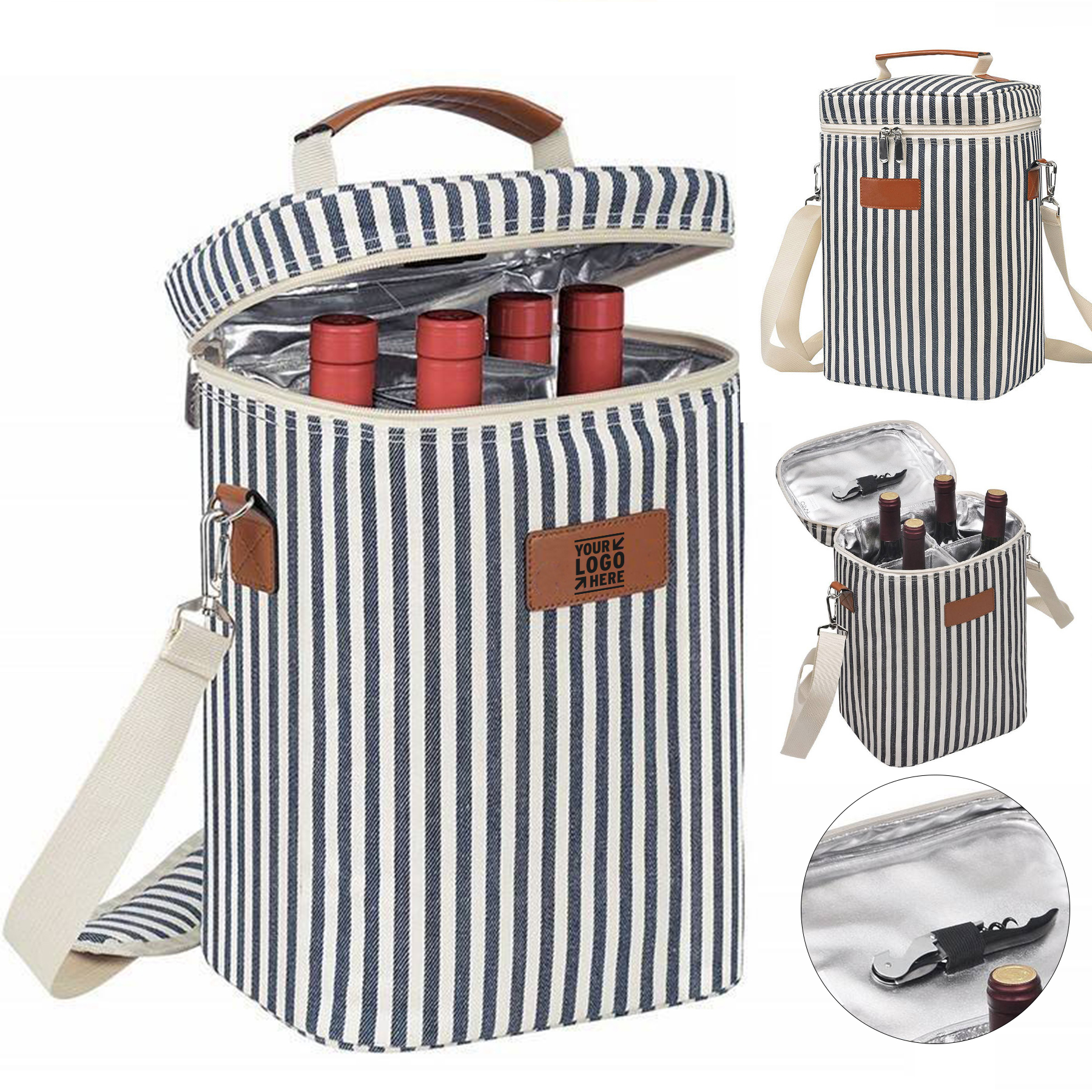 Insulated Wine Carrier Bag