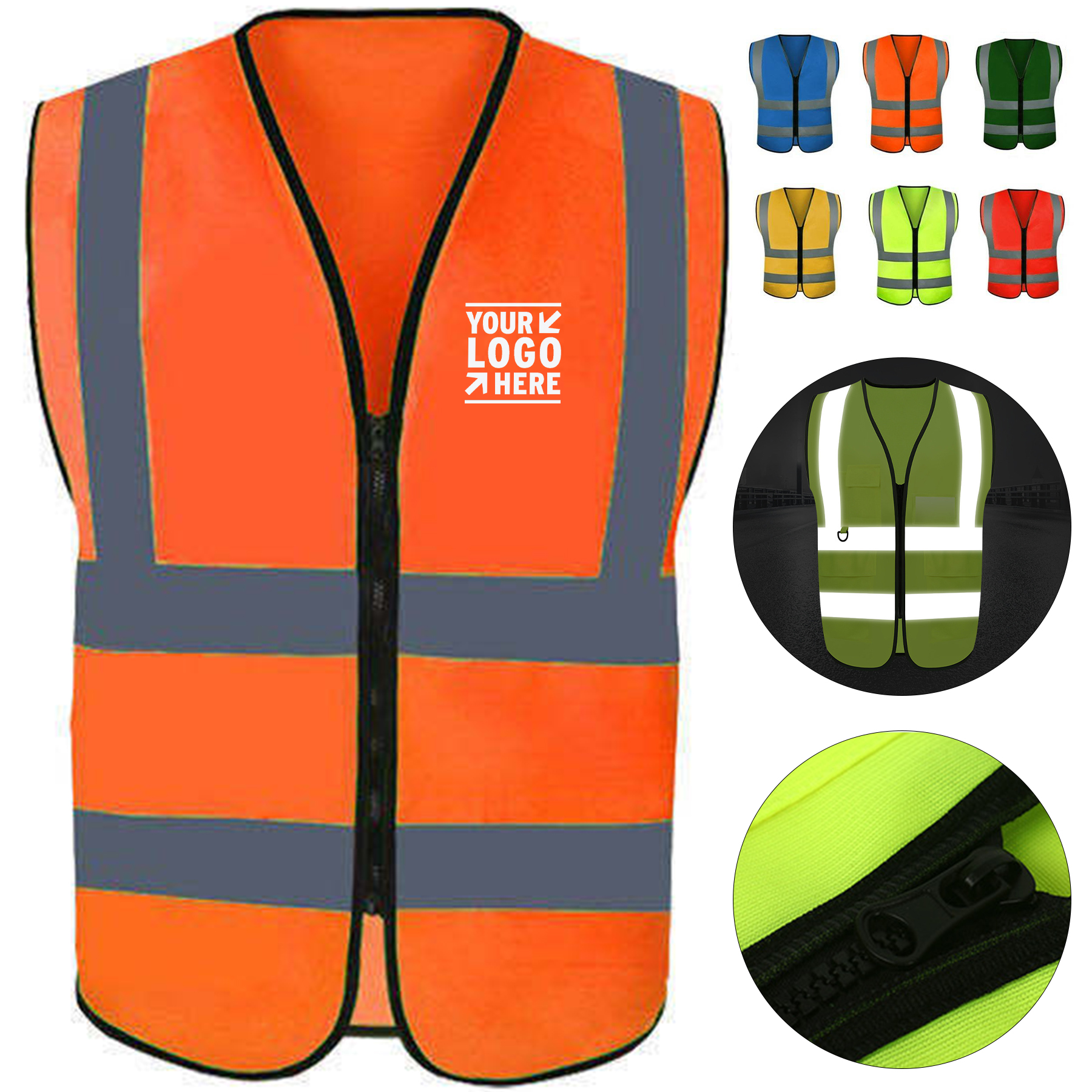 Enhanced Visibility Protective Vest