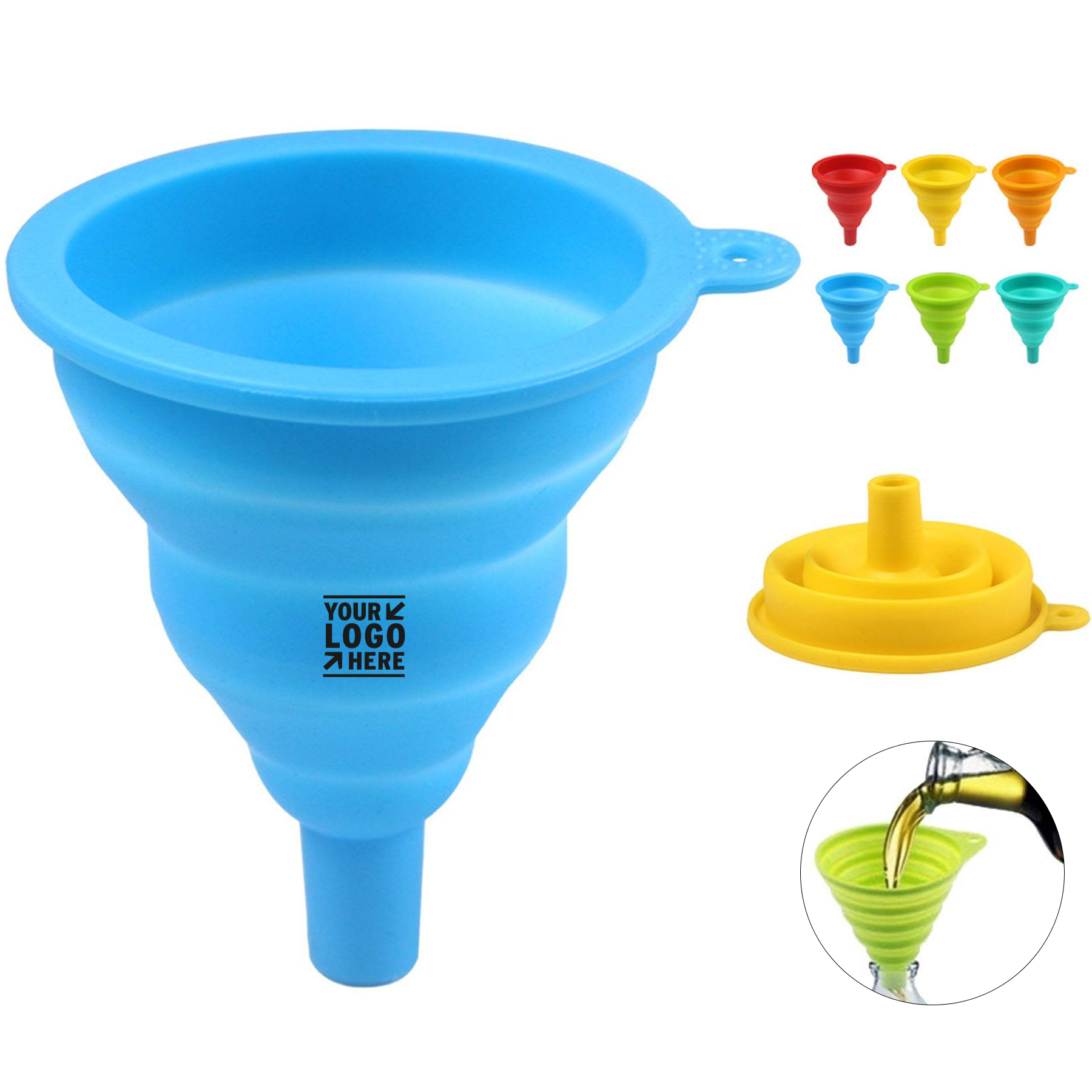 Flexible Kitchen Funnel