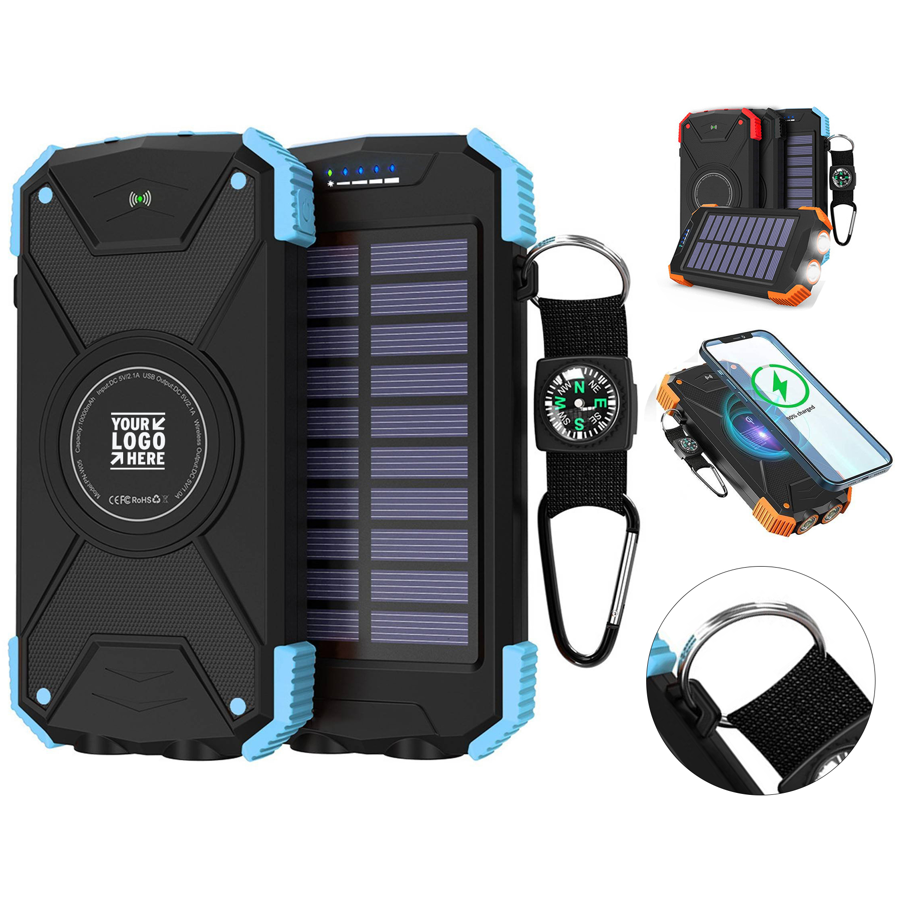 Solar-Powered Portable Charger