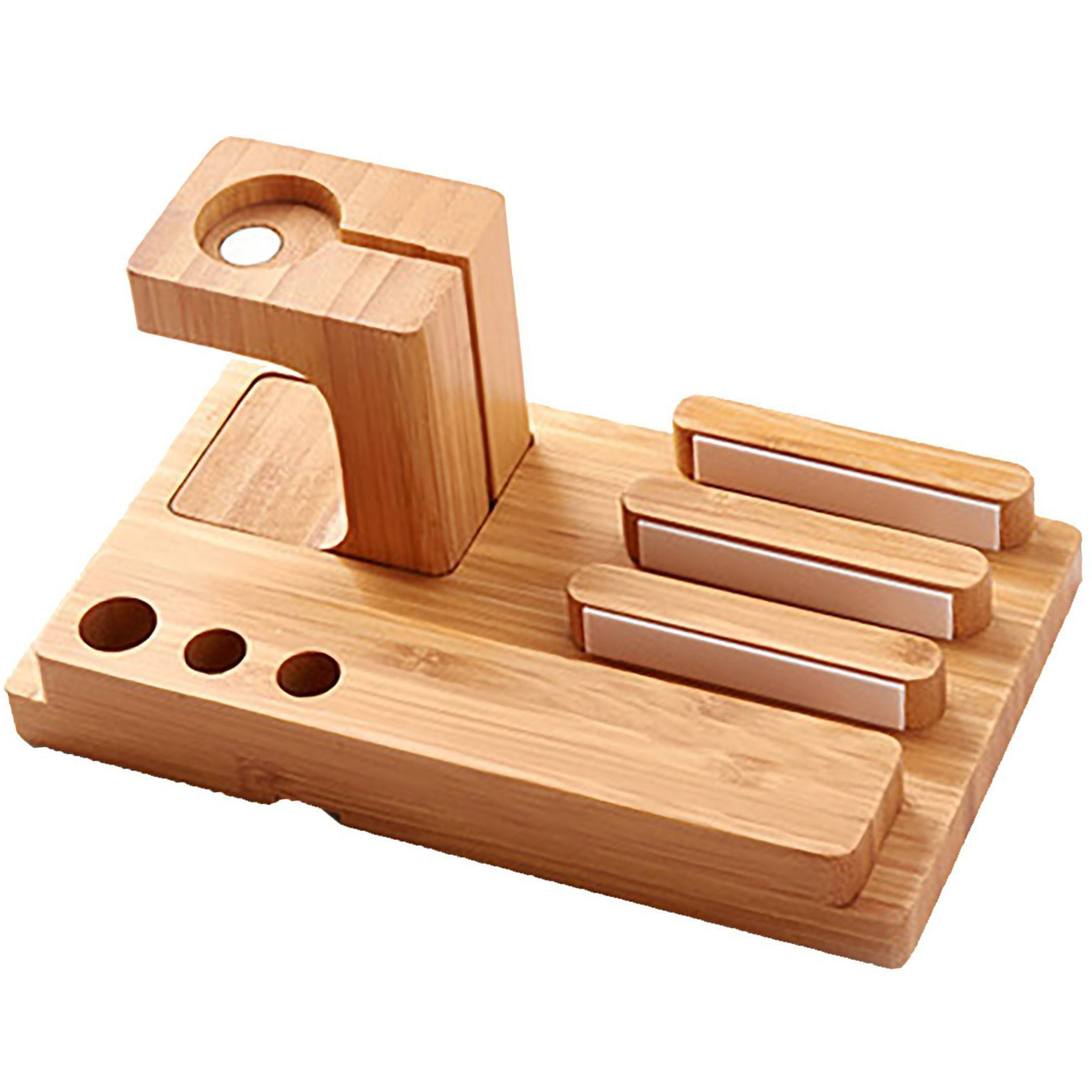 Eco-Friendly Bamboo Device Holder 2