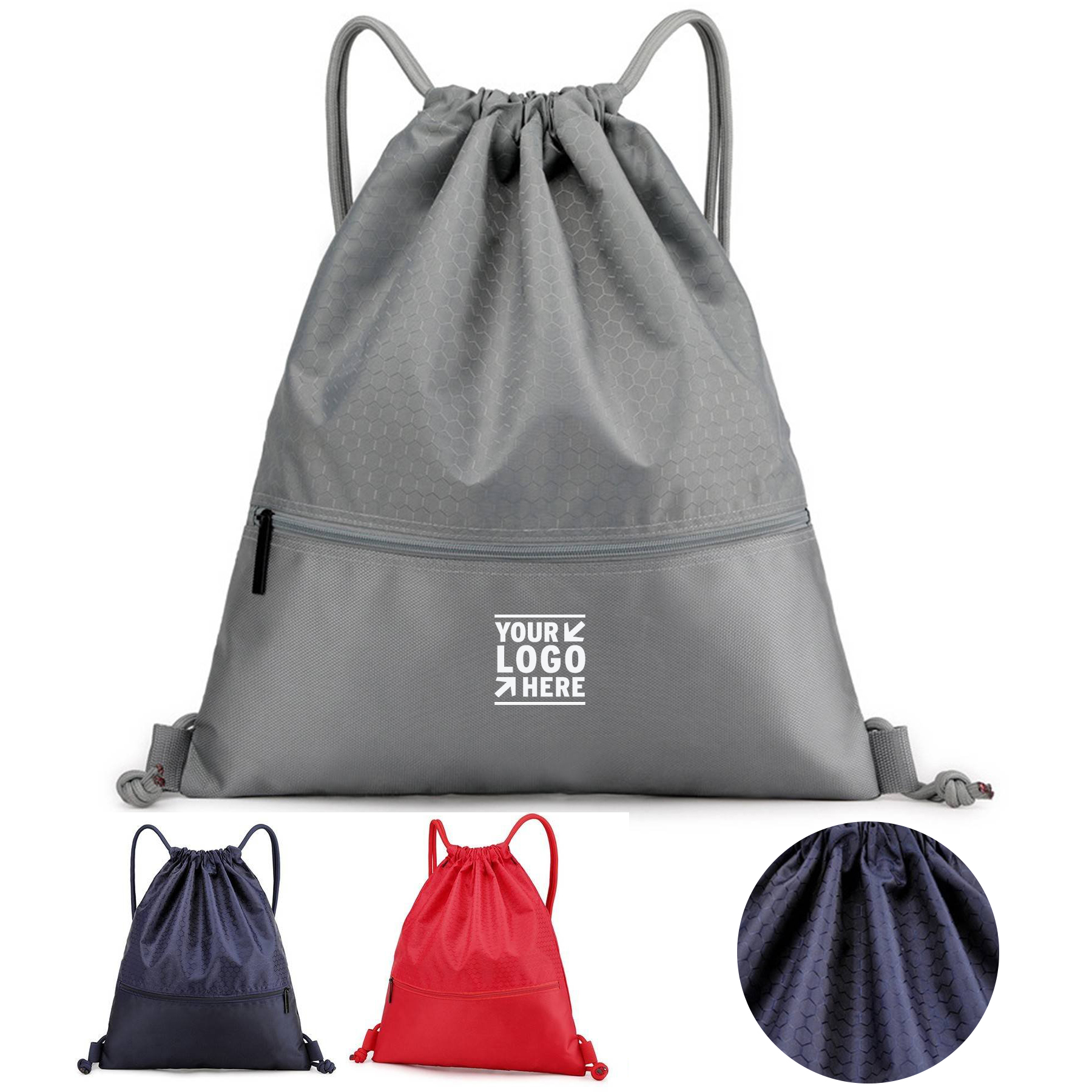 Versatile Drawstring Backpack