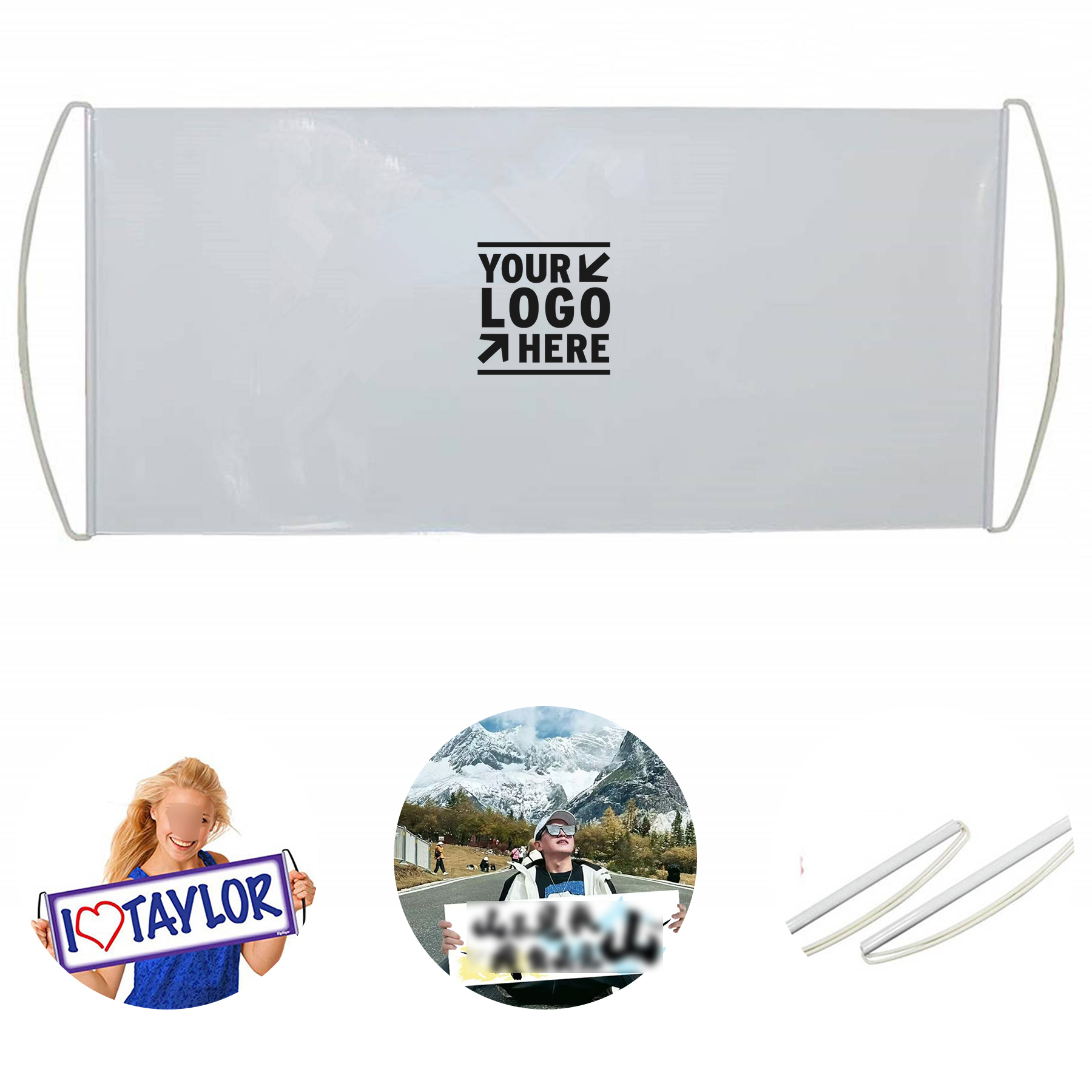 Portable Pull-Down Display Banner