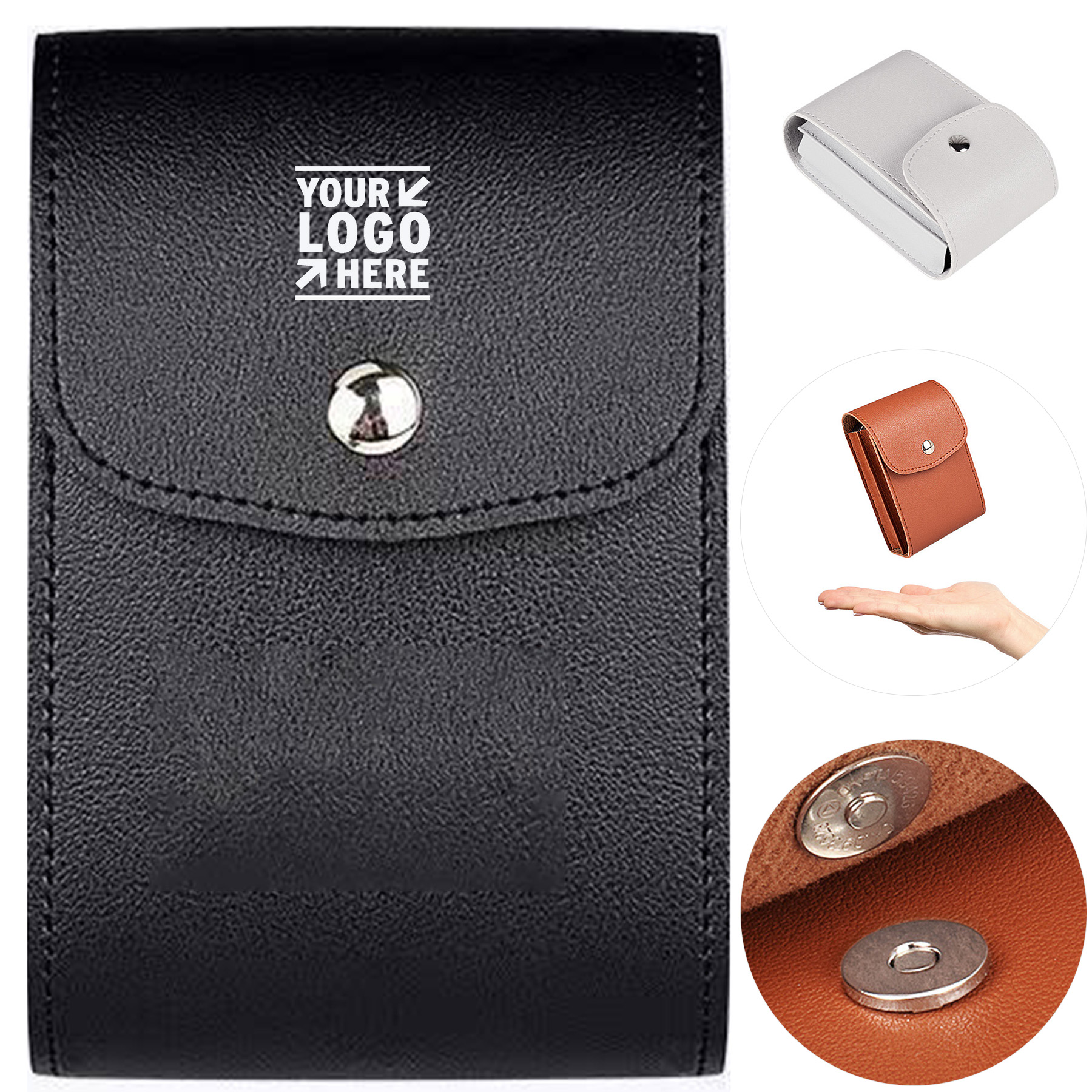 Leather Travel Organizer Pouch