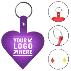 Heart Key Tag with Keyring