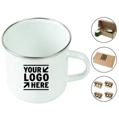 Speckle-IT Stainless Steel Camping Mug Gift Set