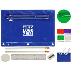 Clear School Essentials Pouch Set