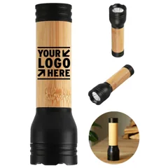 Eco-Friendly Rechargeable Bamboo Light