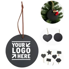 Natural Stone Holiday Ornament