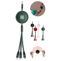 Versatile Triple-Port Charging Cable