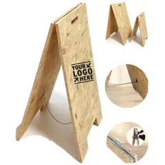 Premium Wooden Freestanding Presentation Panel