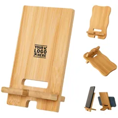 Versatile Bamboo Phone Stand