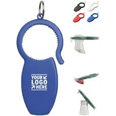 Versatile Keychain Bottle and Can Opener
