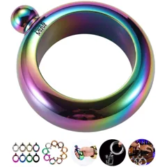 Ring Wrist Flask
