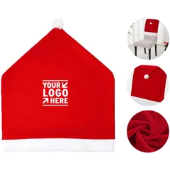 Festive Velvet Chair Cover